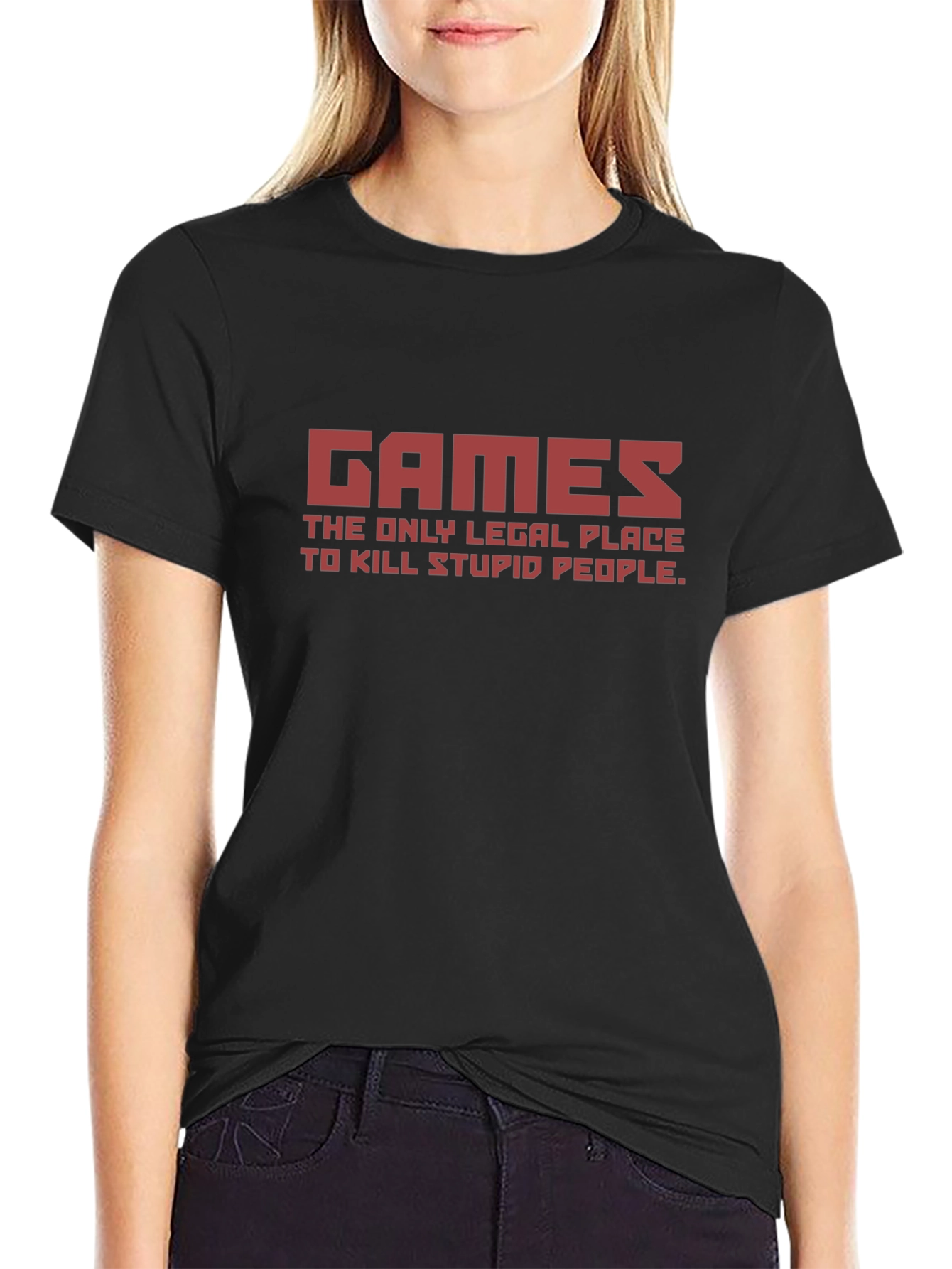 Games the Only Legal Place T-Shirt