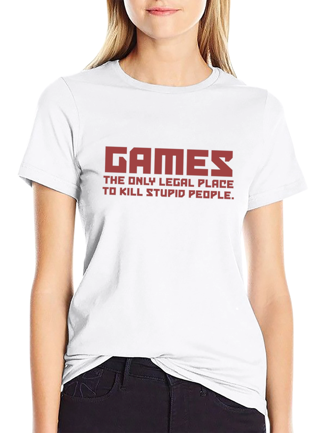Games the Only Legal Place T-Shirt