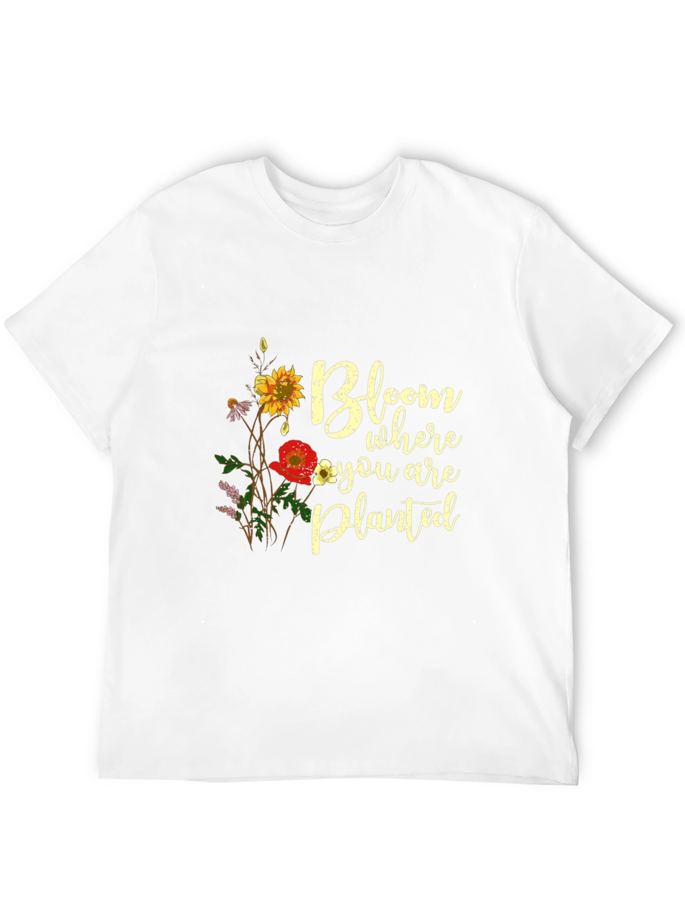 Bloom Where You Are Planted Graphic Tee
