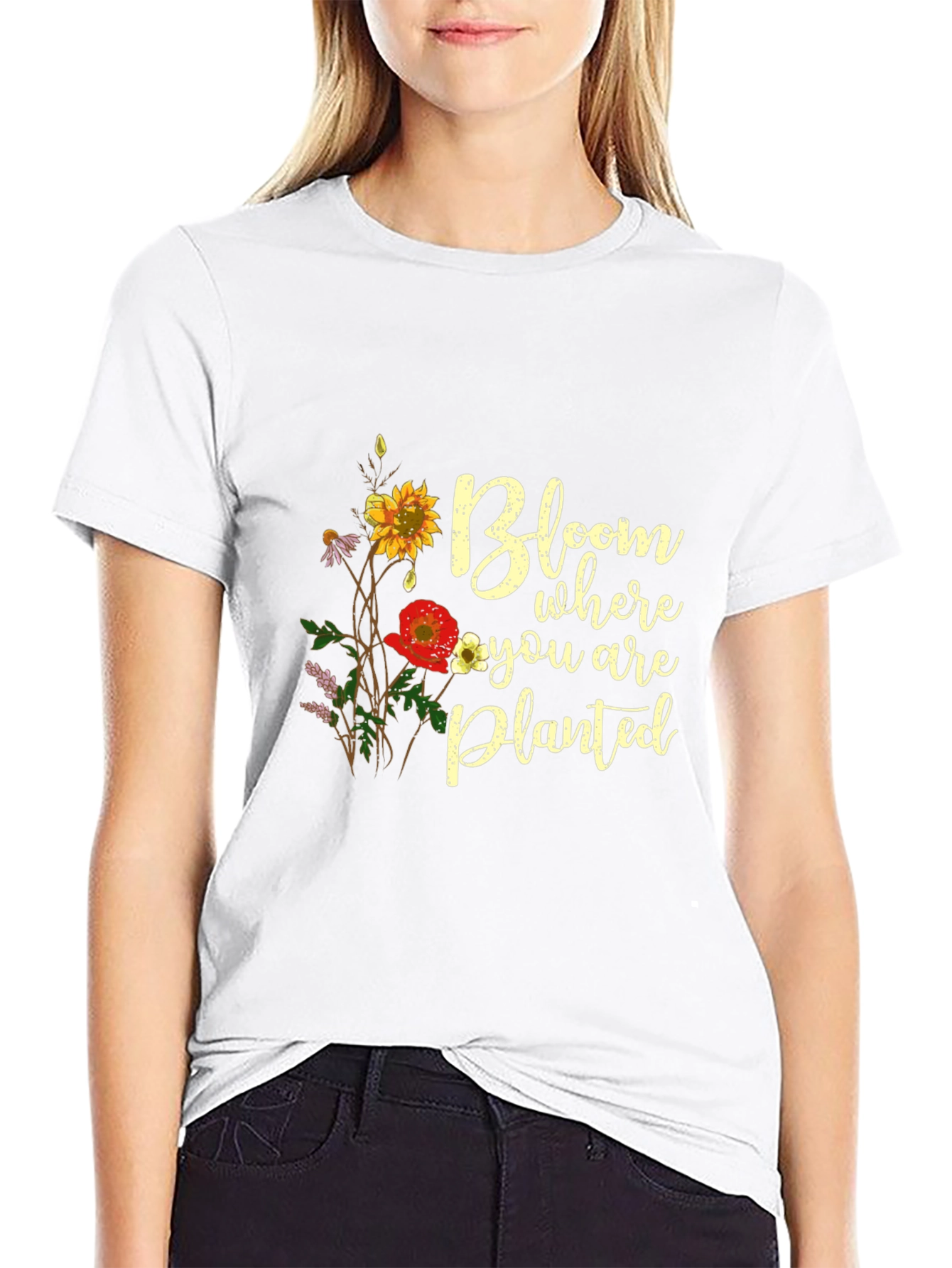 Bloom Where You Are Planted Graphic Tee