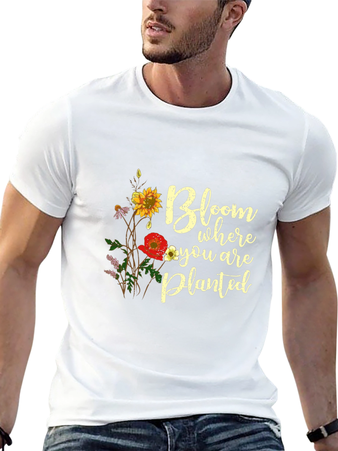 Bloom Where You Are Planted Graphic Tee