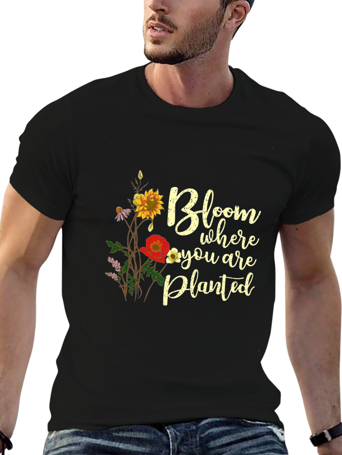 Bloom Where You Are Planted Graphic Tee