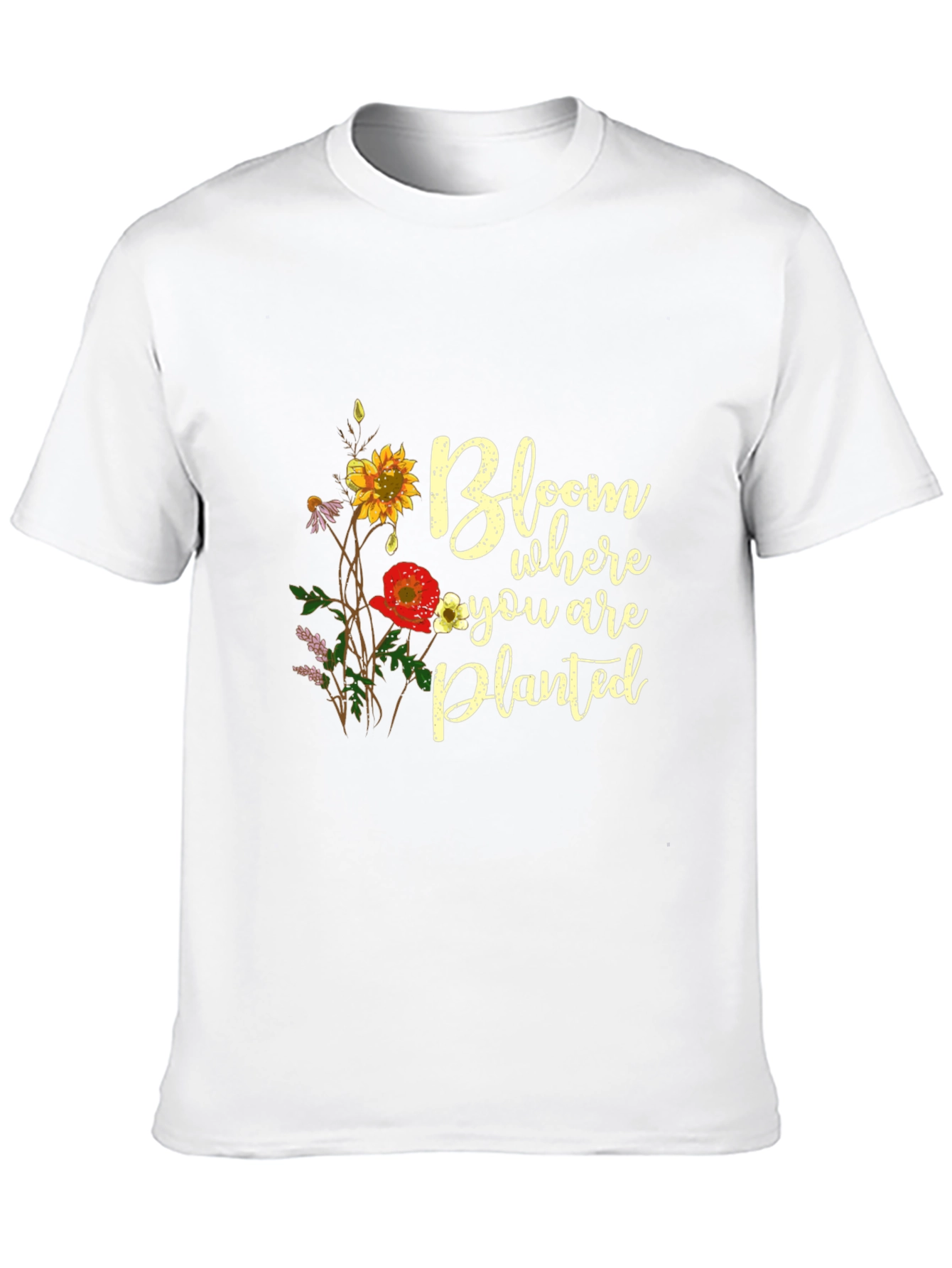 Bloom Where You Are Planted Graphic Tee