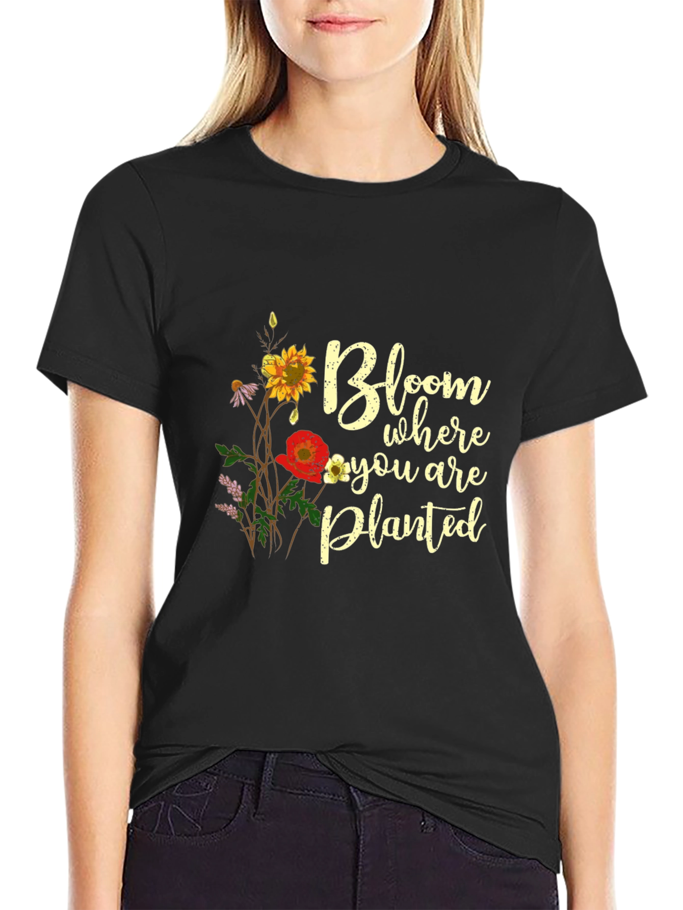 Bloom Where You Are Planted Graphic Tee
