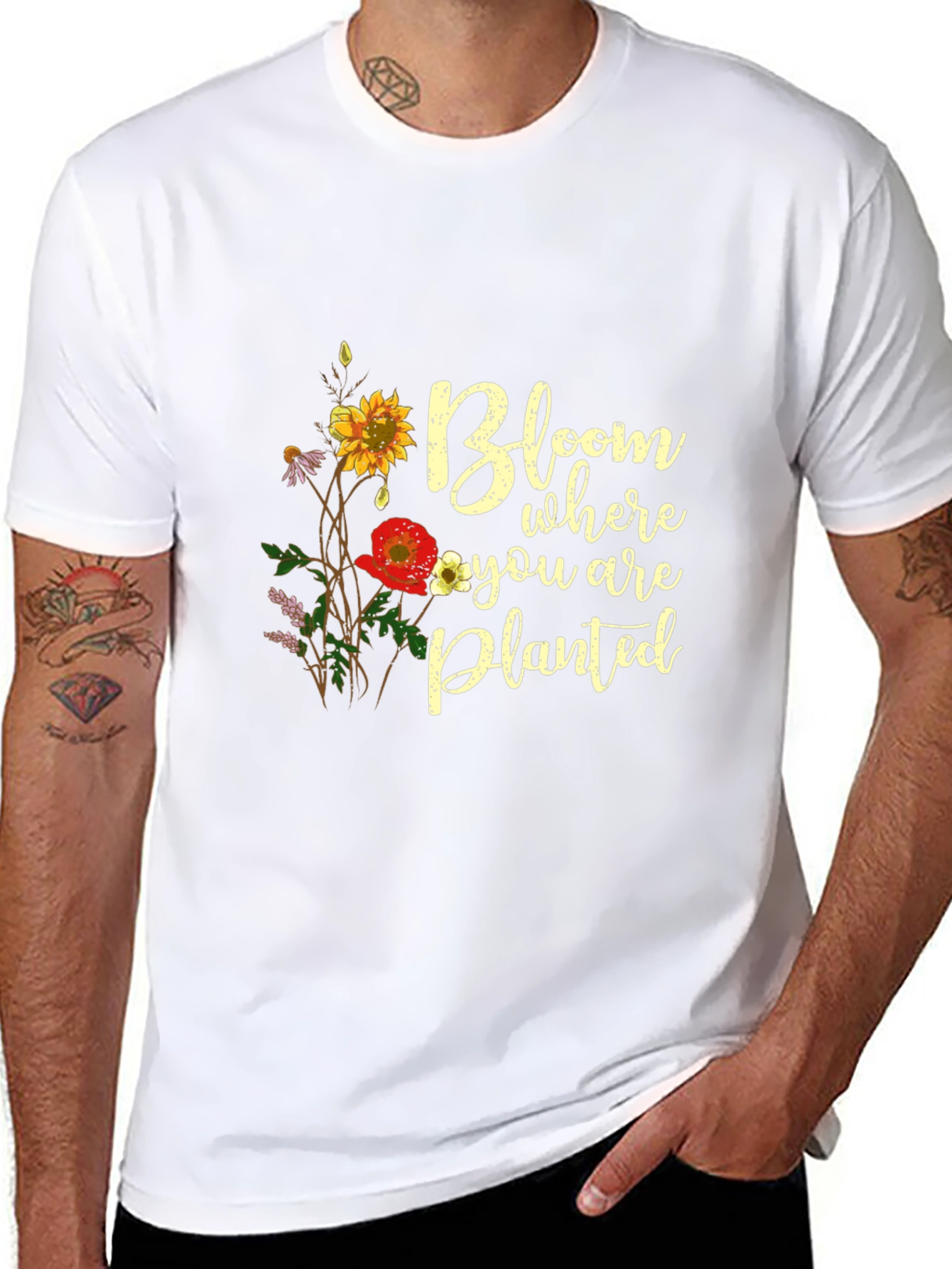 Bloom Where You Are Planted Graphic Tee