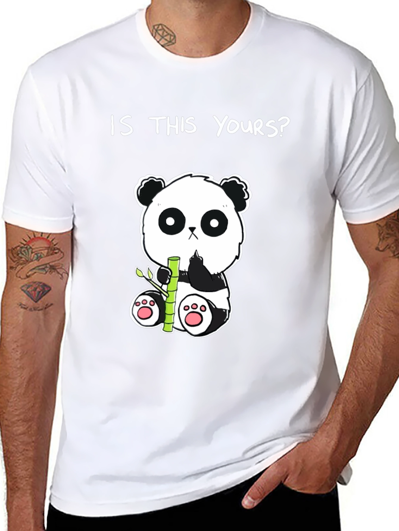 Cute Panda Bear T-Shirt - Is This Yours?