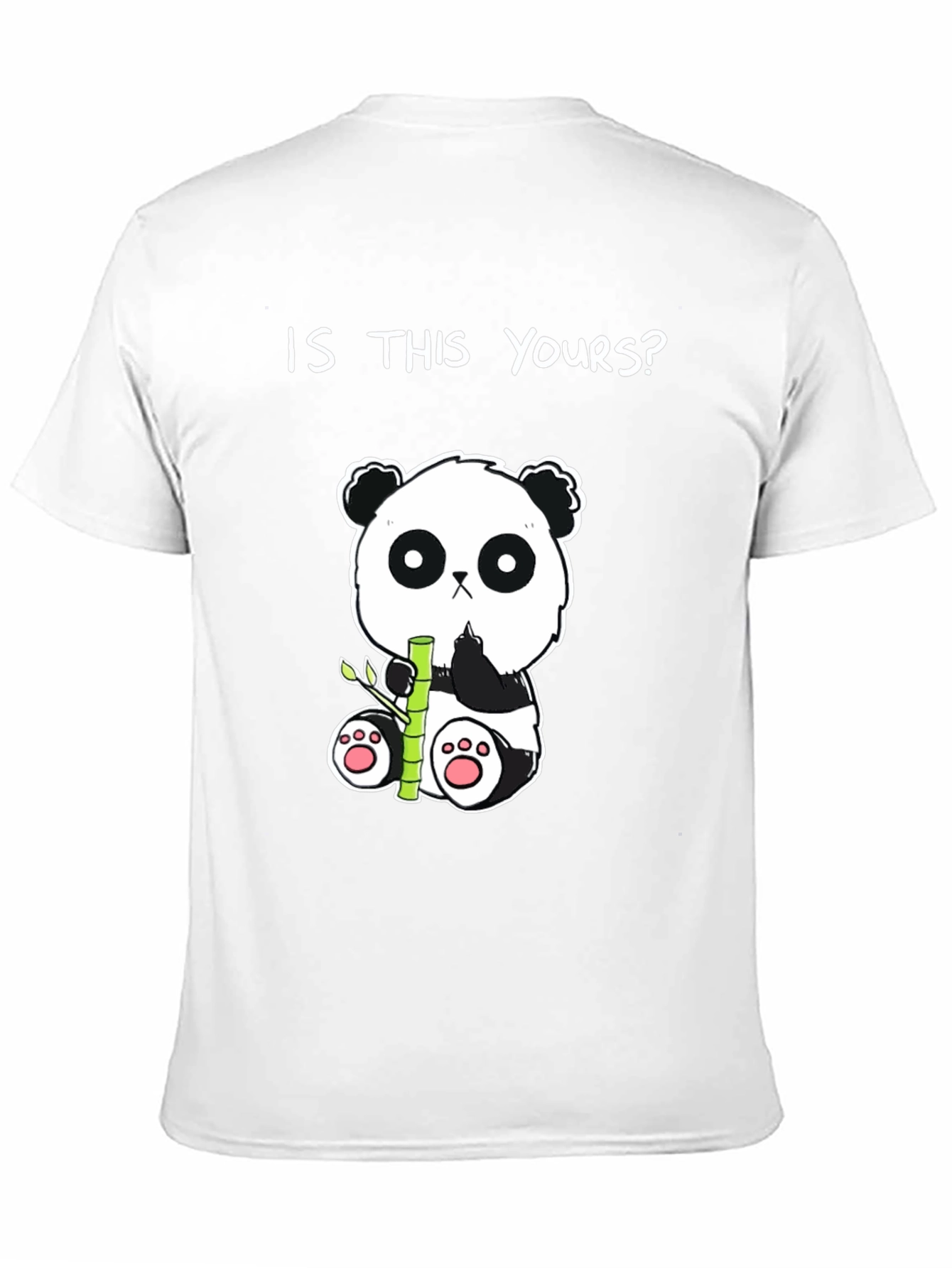 Cute Panda Bear T-Shirt - Is This Yours?