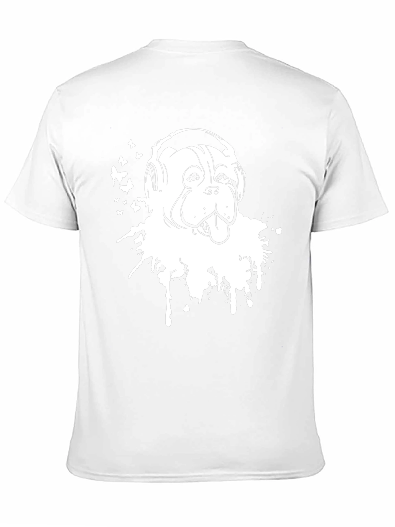 Dog DJ Graphic T-Shirt - Stylish Black Cotton Tee