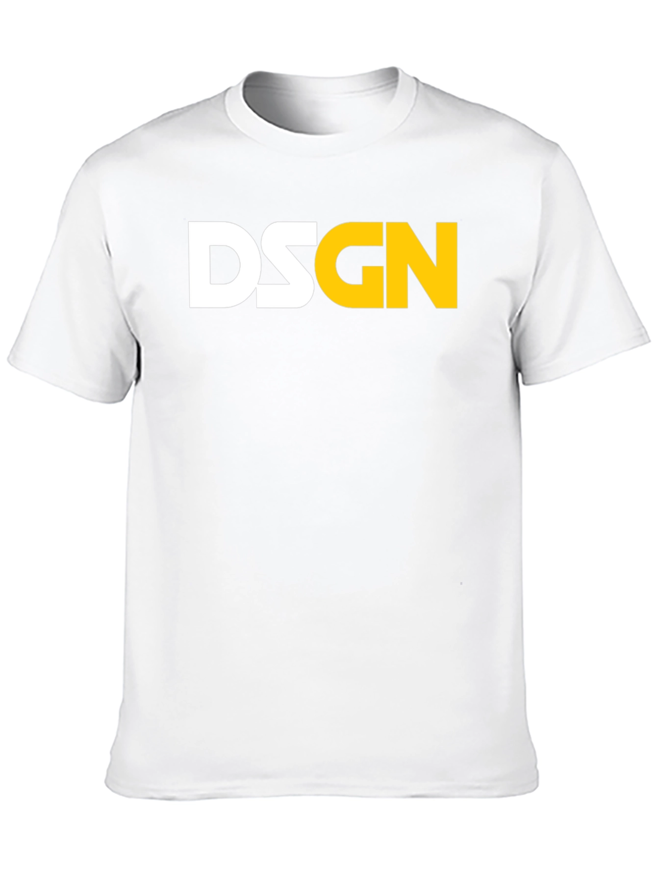 DSGN Black Graphic Tee - Modern Streetwear