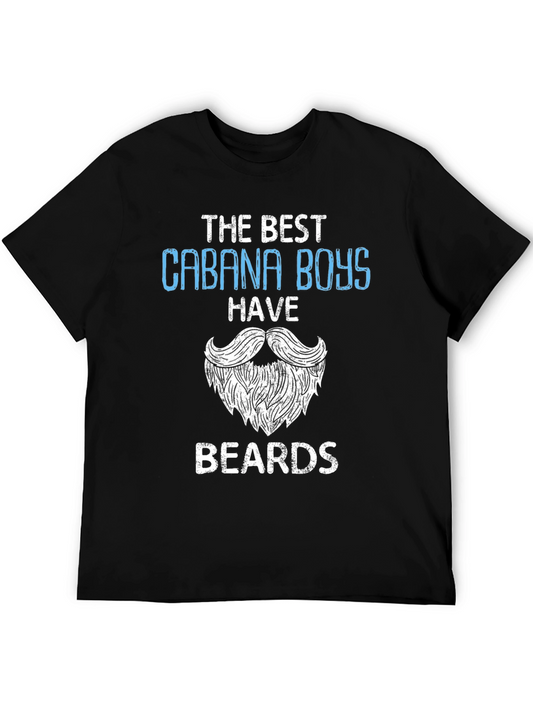 Cabana Boys Have Beards Graphic T-Shirt