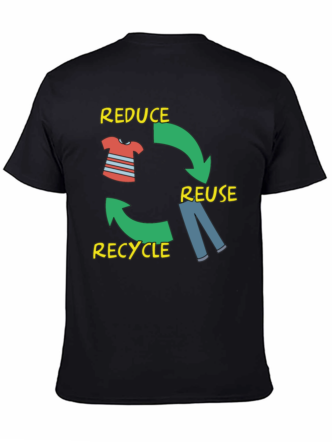 Reduce Reuse Recycle Graphic T-Shirt