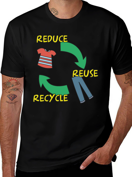 Reduce Reuse Recycle Graphic T-Shirt