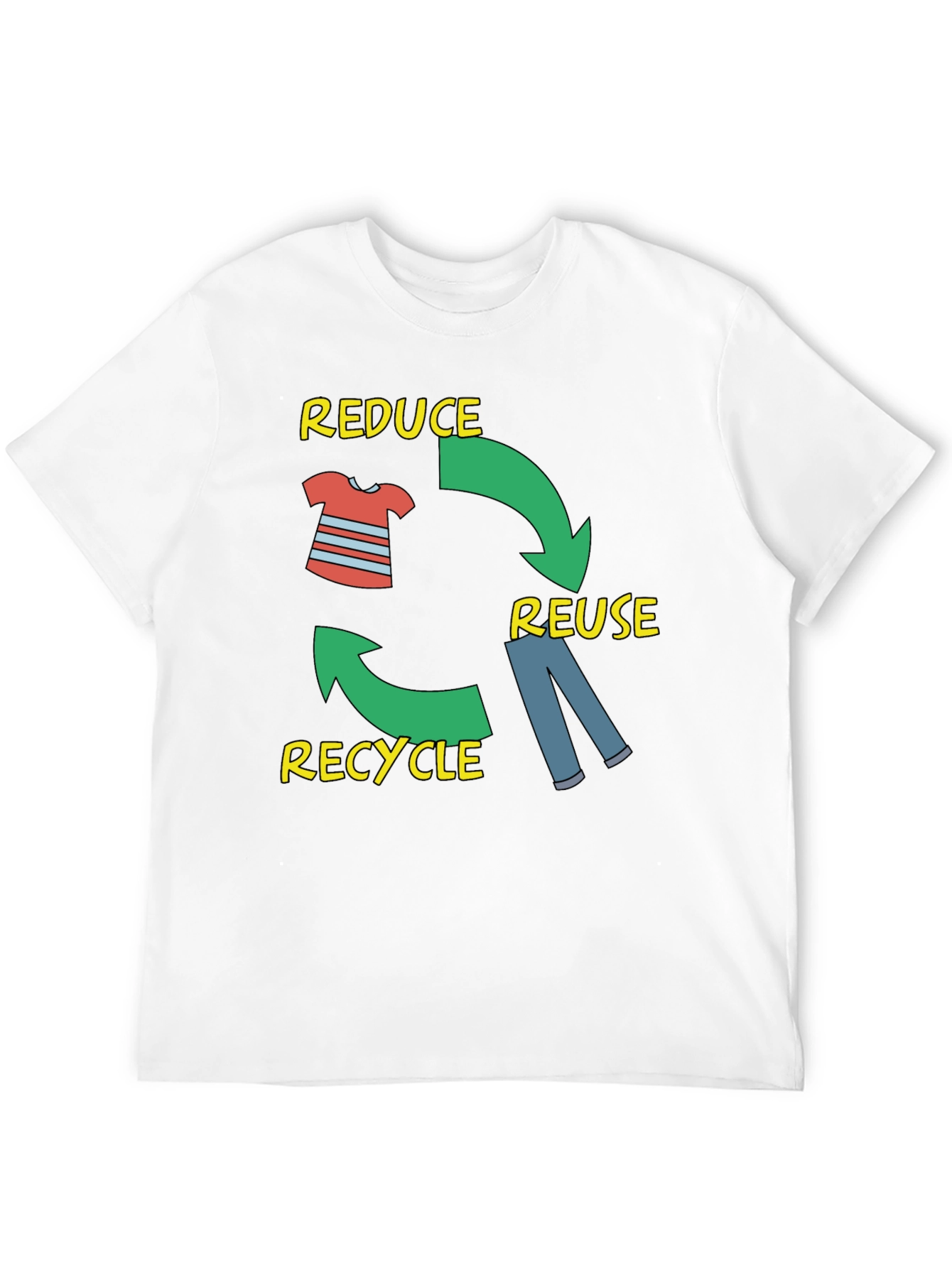 Reduce Reuse Recycle Graphic T-Shirt
