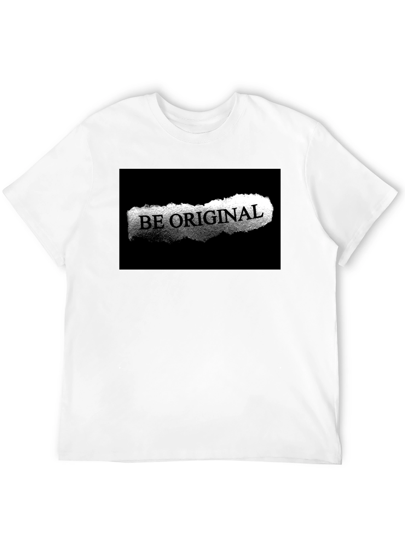 Be Original Black Graphic Tee