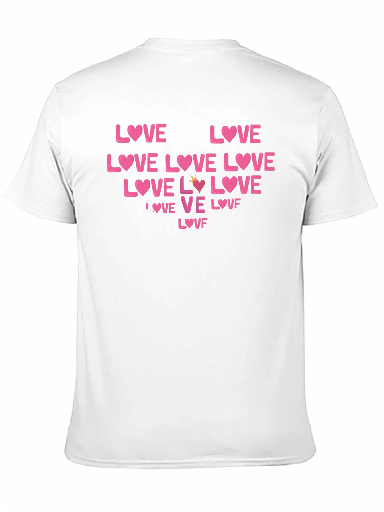 Love Graphic Tee - Heart Valentines Day T-Shirt