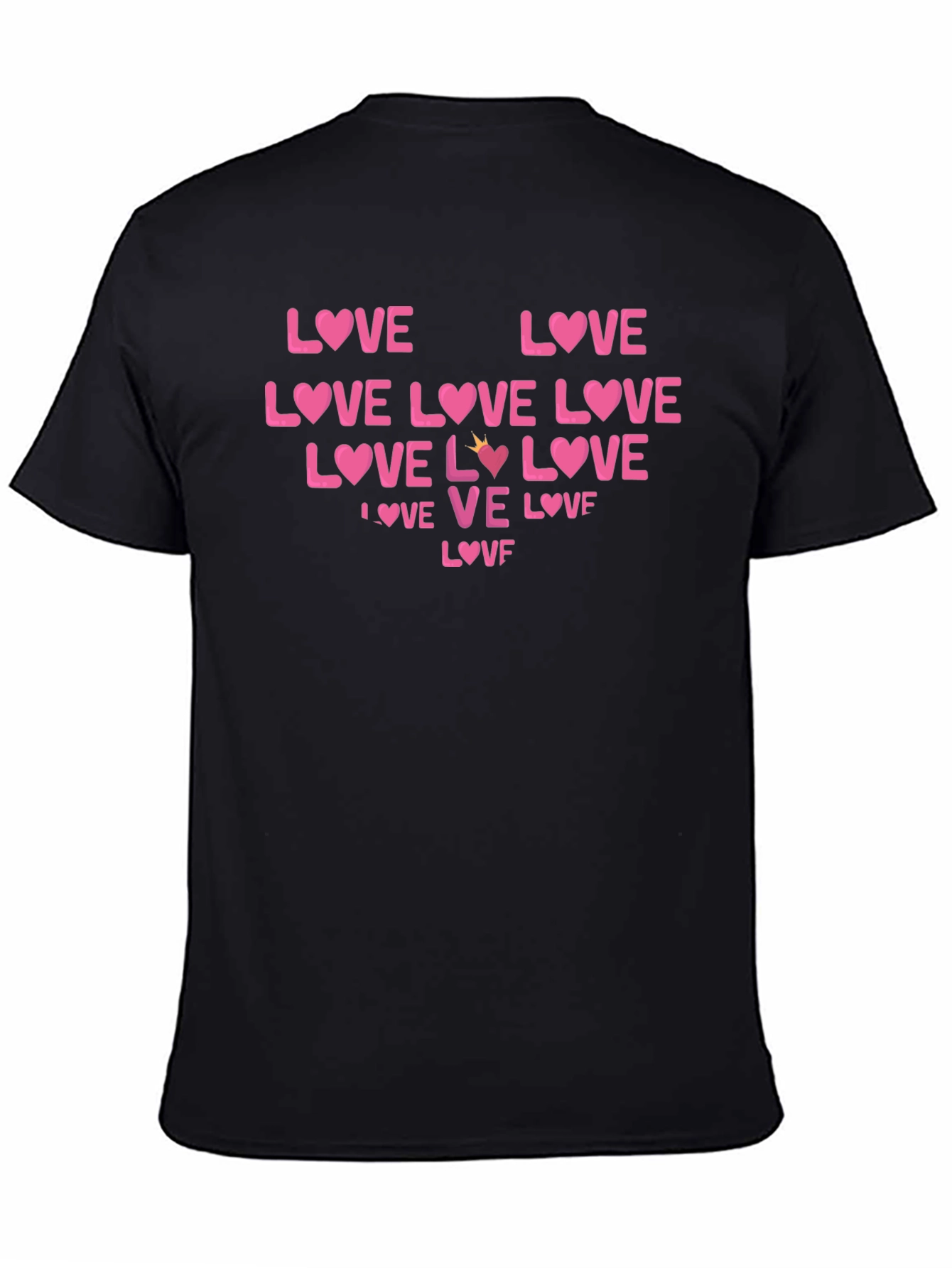 Love Graphic Tee - Heart Valentines Day T-Shirt