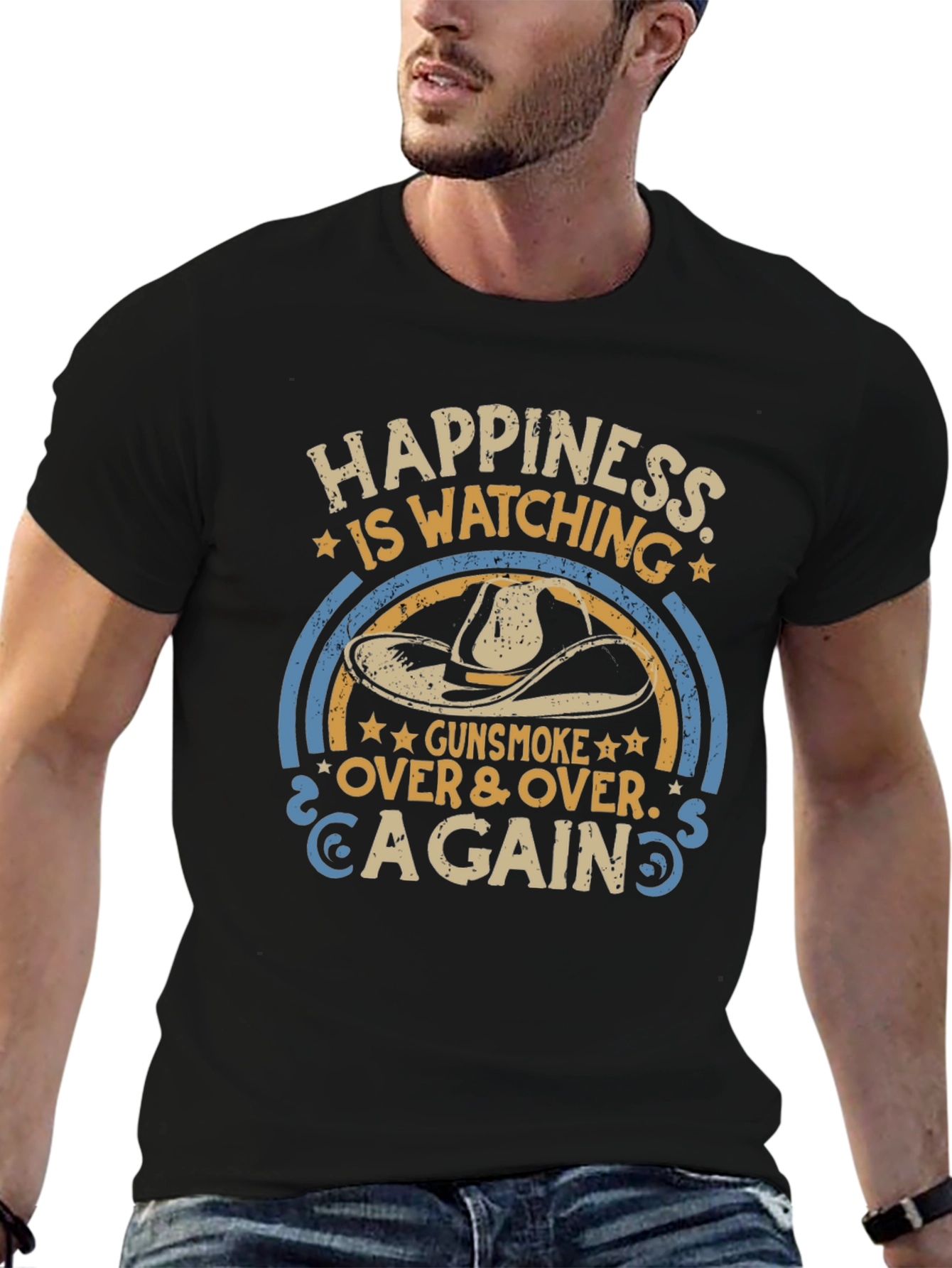 Happiness Is Watching Gunsmoke T-Shirt