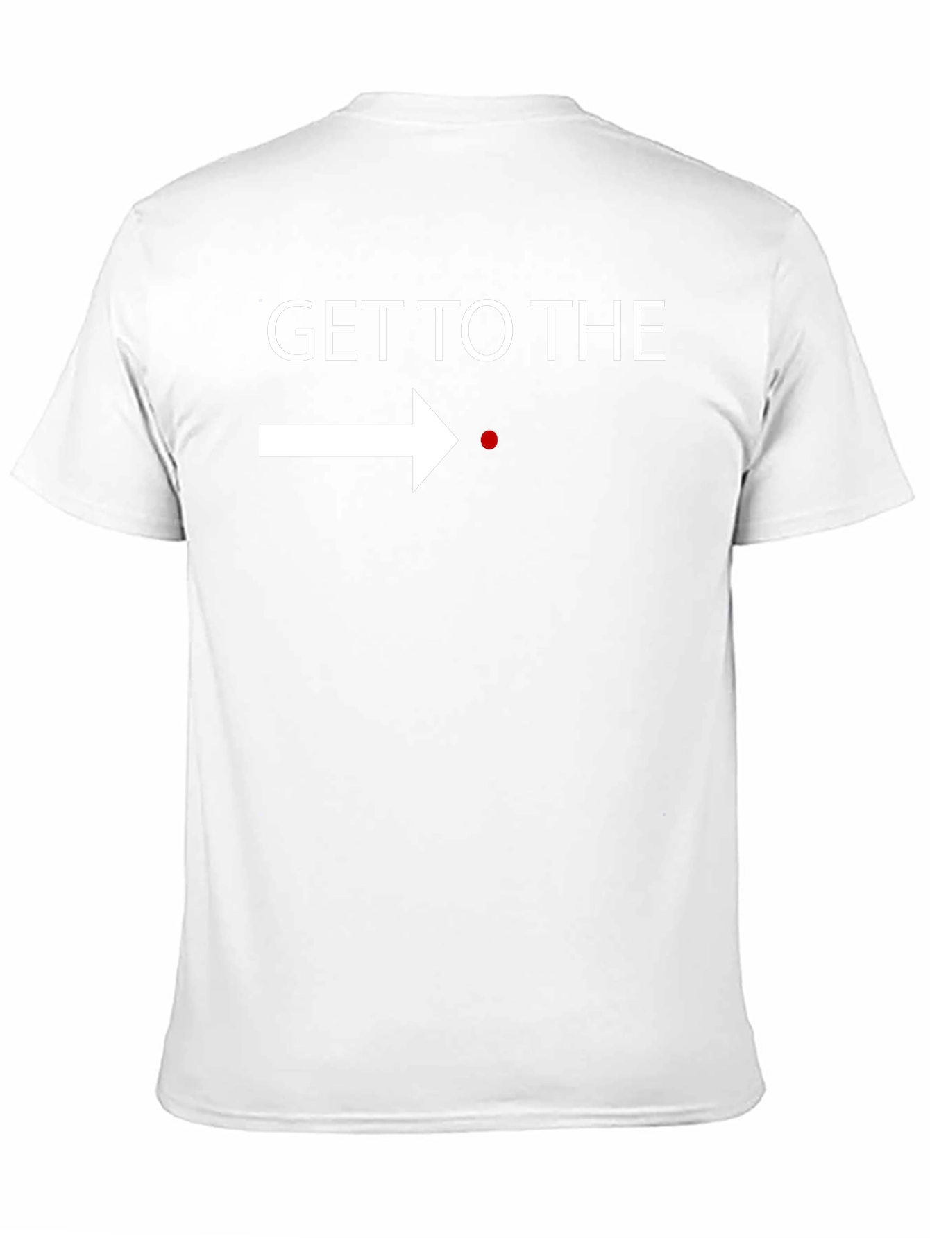 Get to the Point T-Shirt - Black