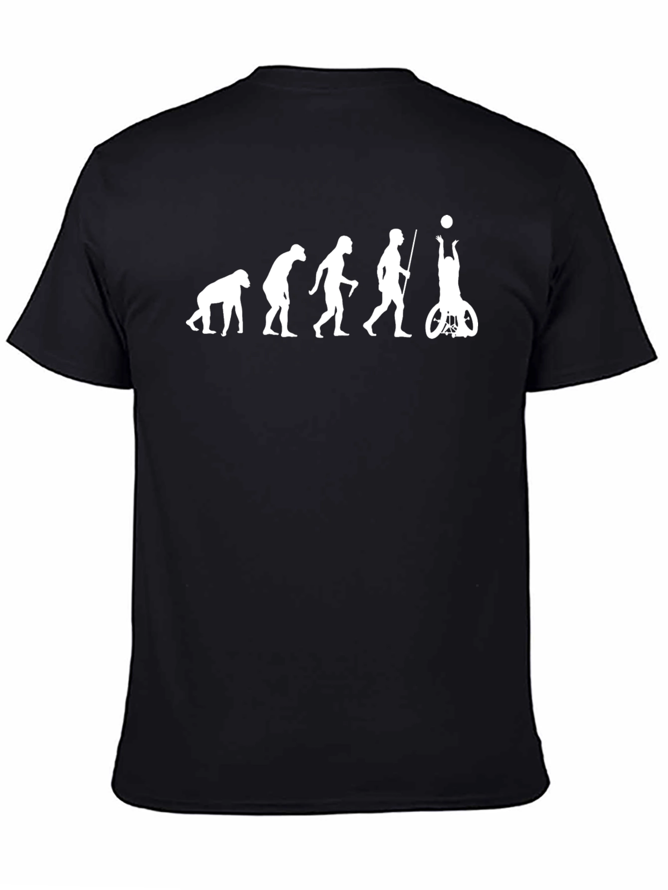 Evolution of Wheelchair Basketball T-Shirt