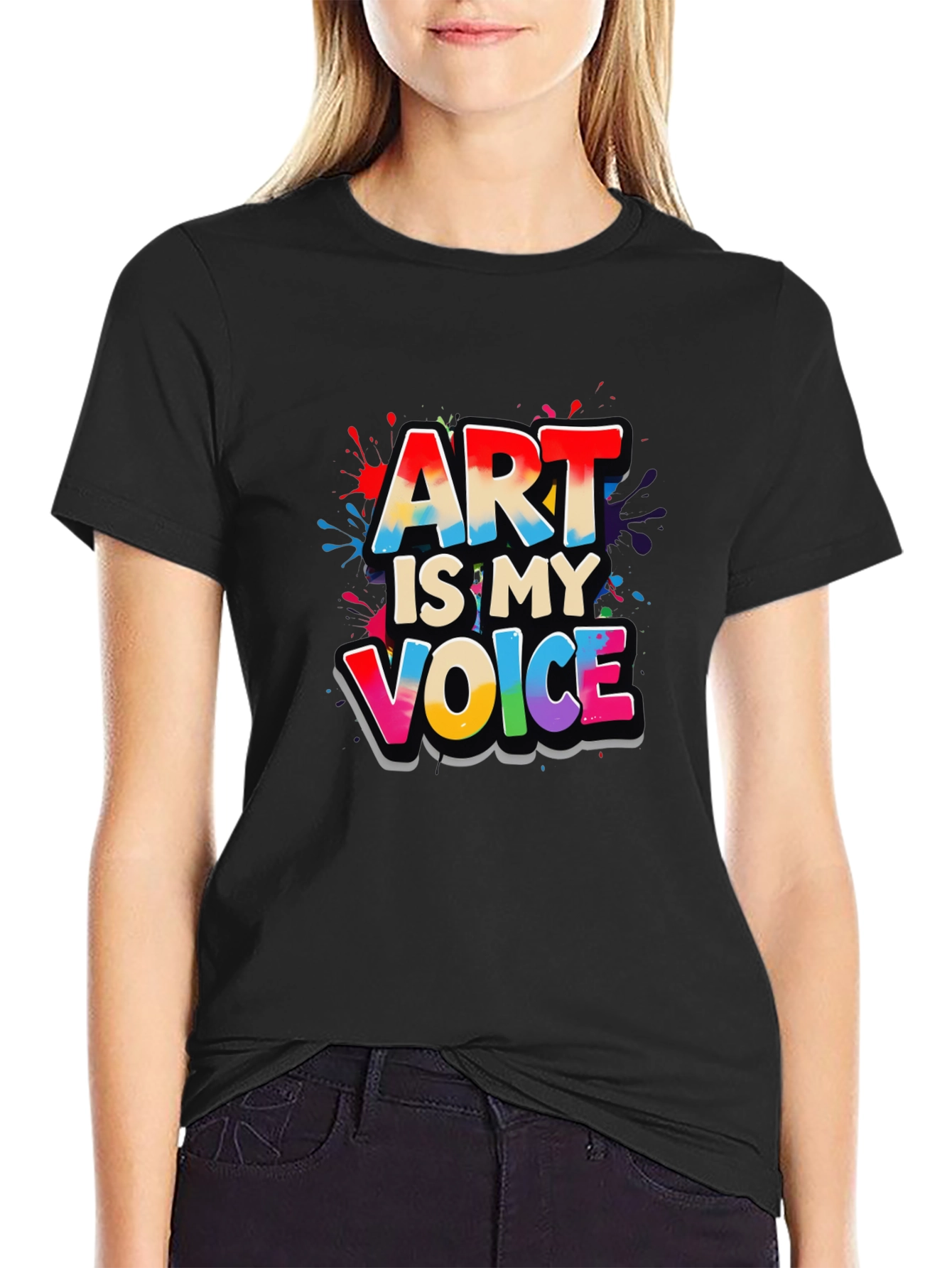 Art Is My Voice Graphic Tee