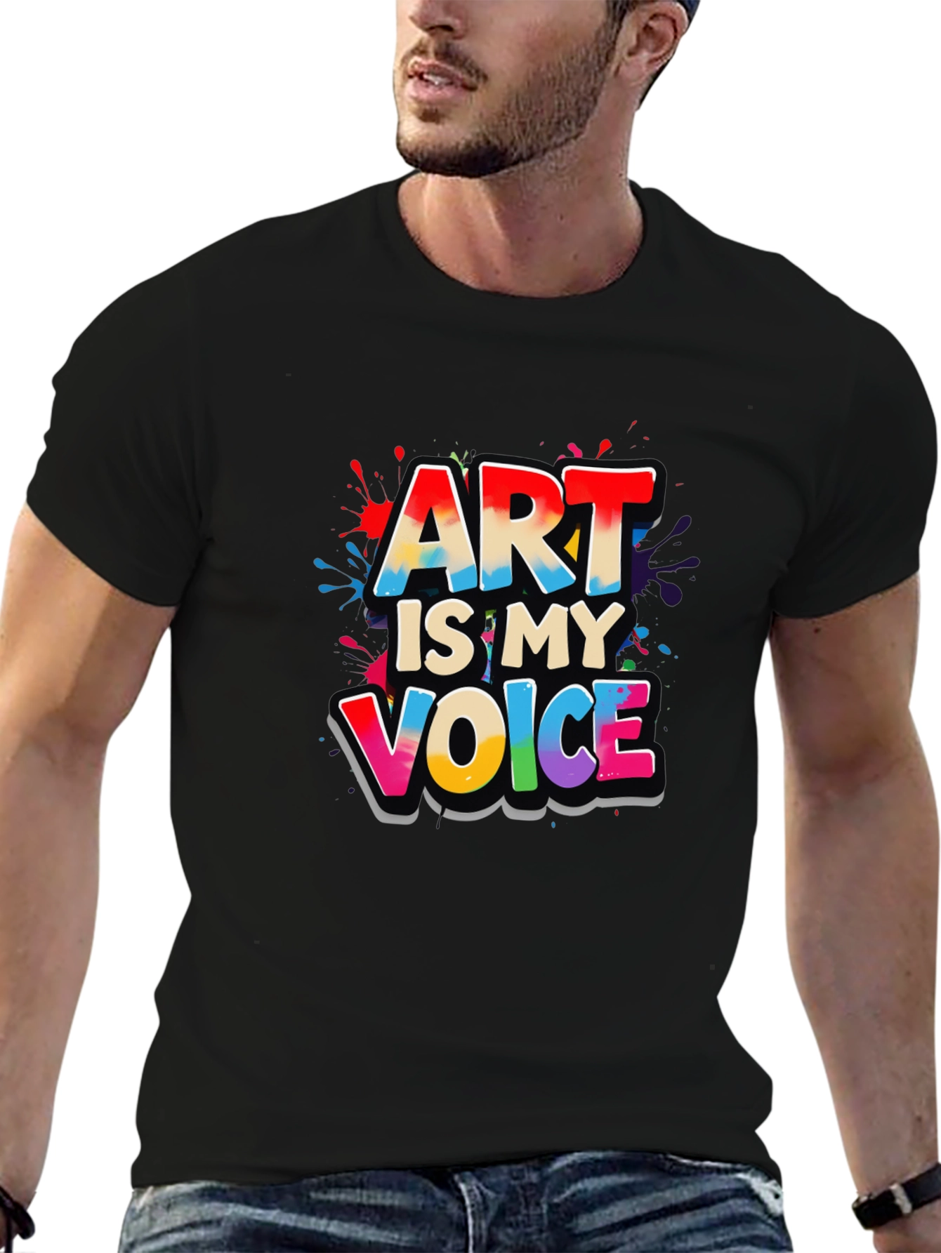 Art Is My Voice Graphic Tee