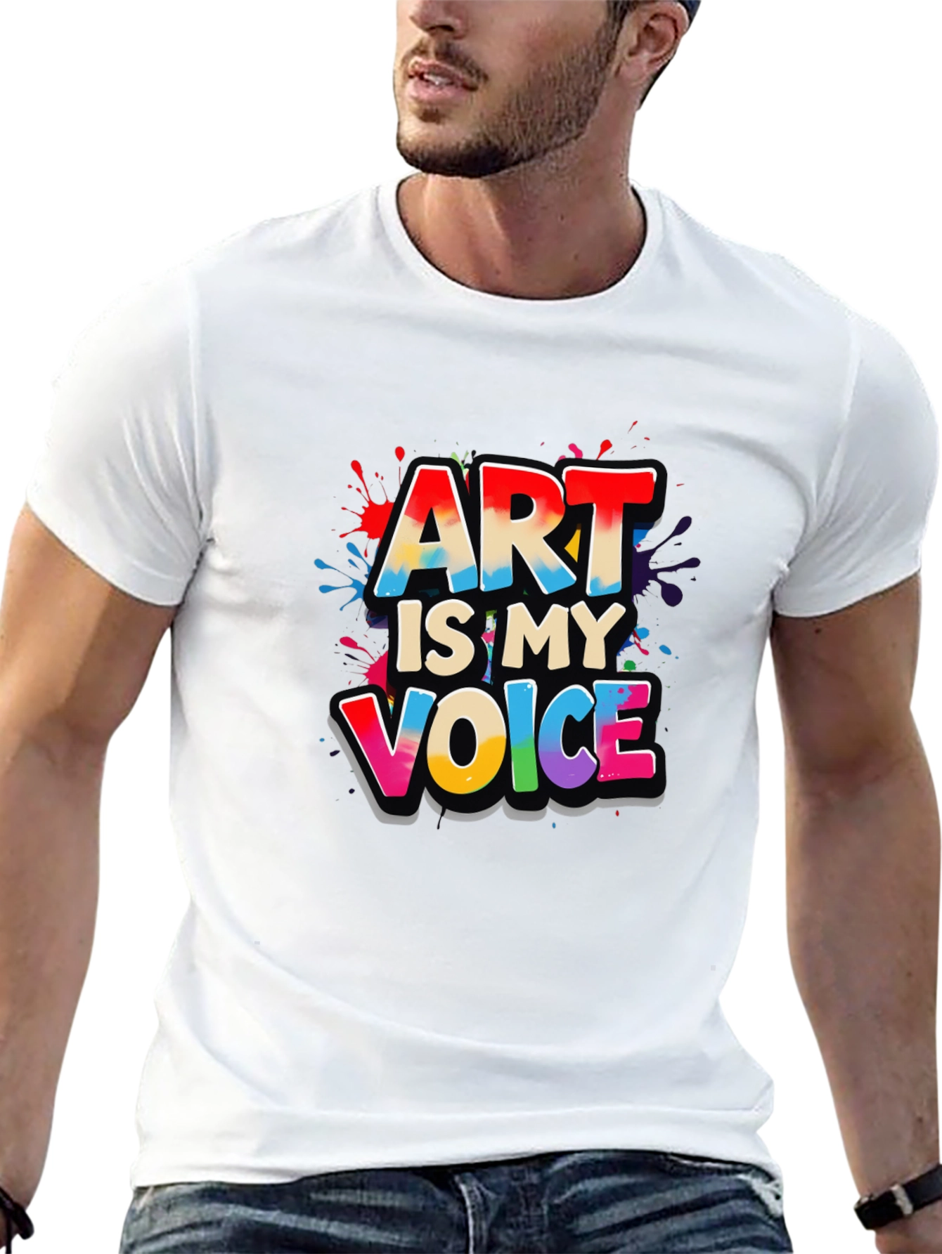 Art Is My Voice Graphic Tee