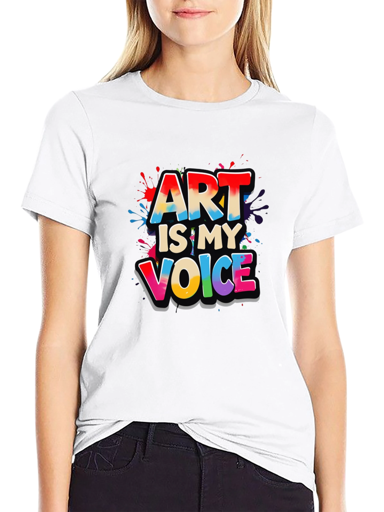 Art Is My Voice Graphic Tee