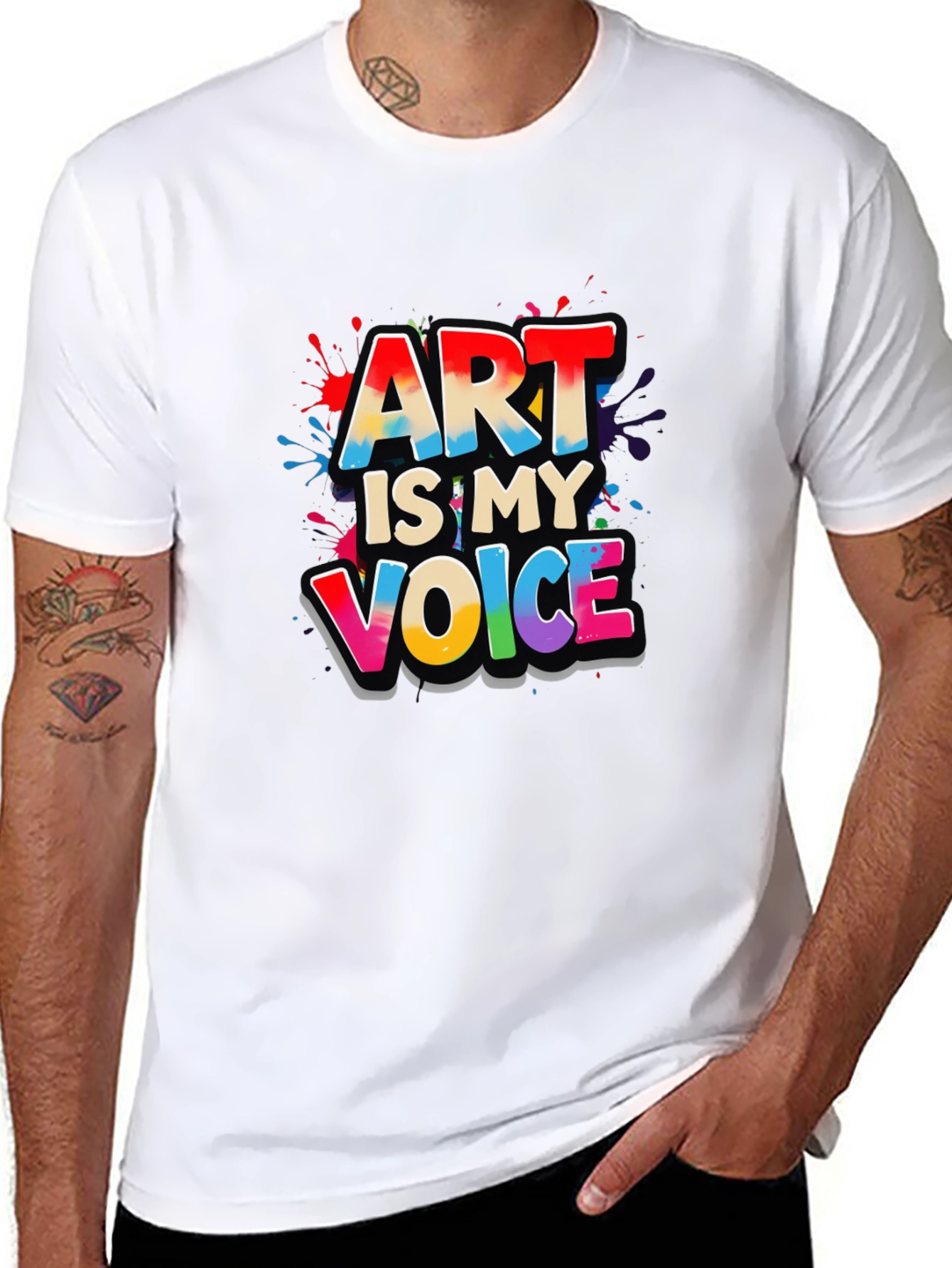 Art Is My Voice Graphic Tee