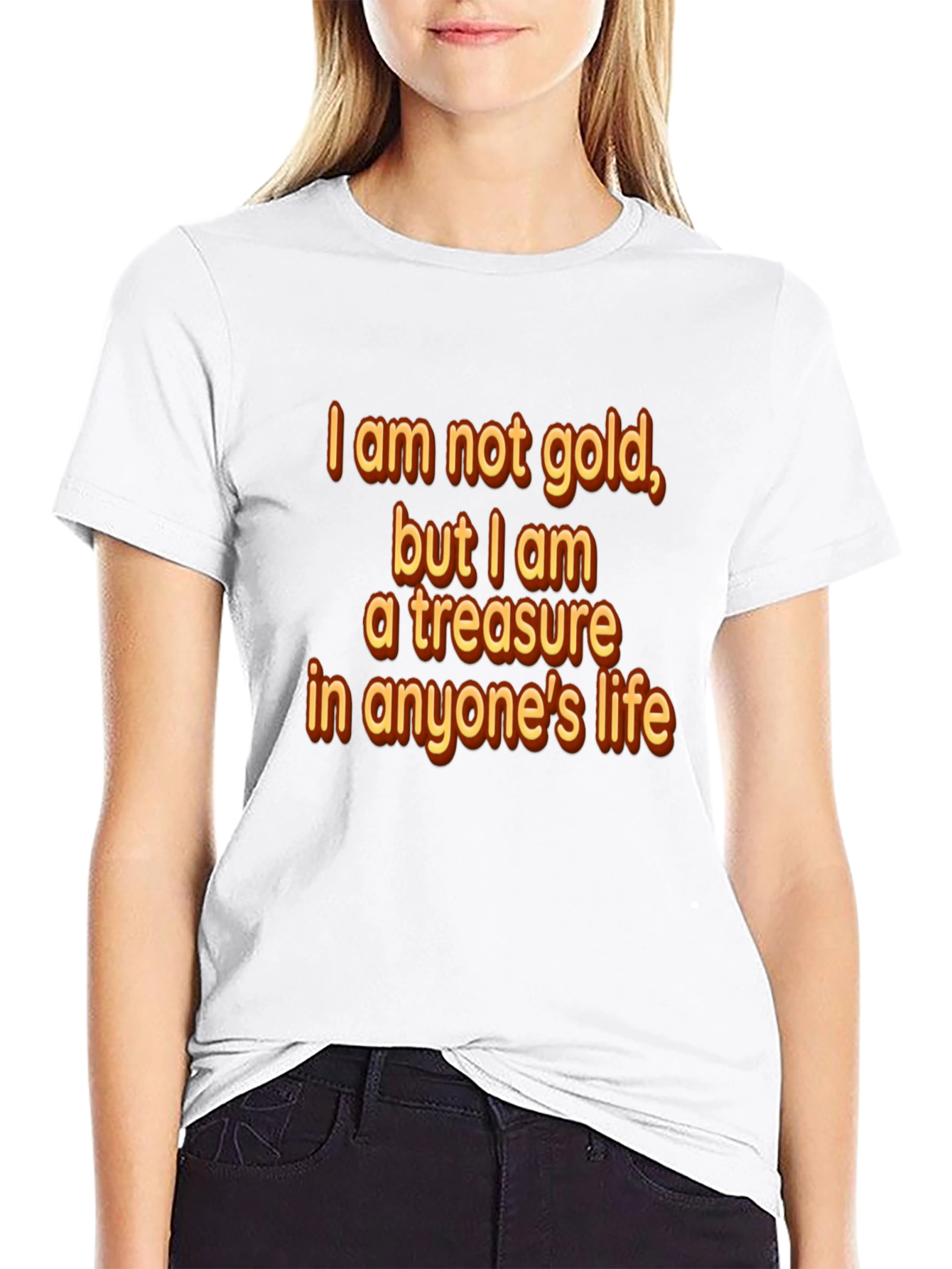 Treasure T-Shirt - I am not gold Graphic Tee