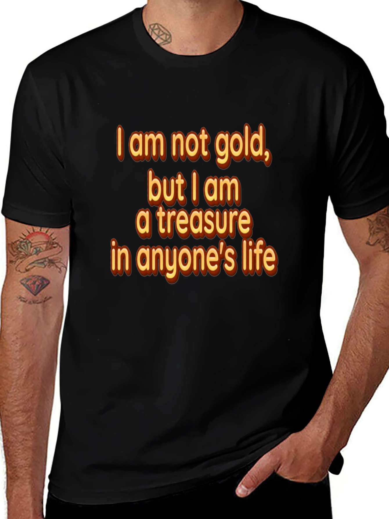 Treasure T-Shirt - I am not gold Graphic Tee