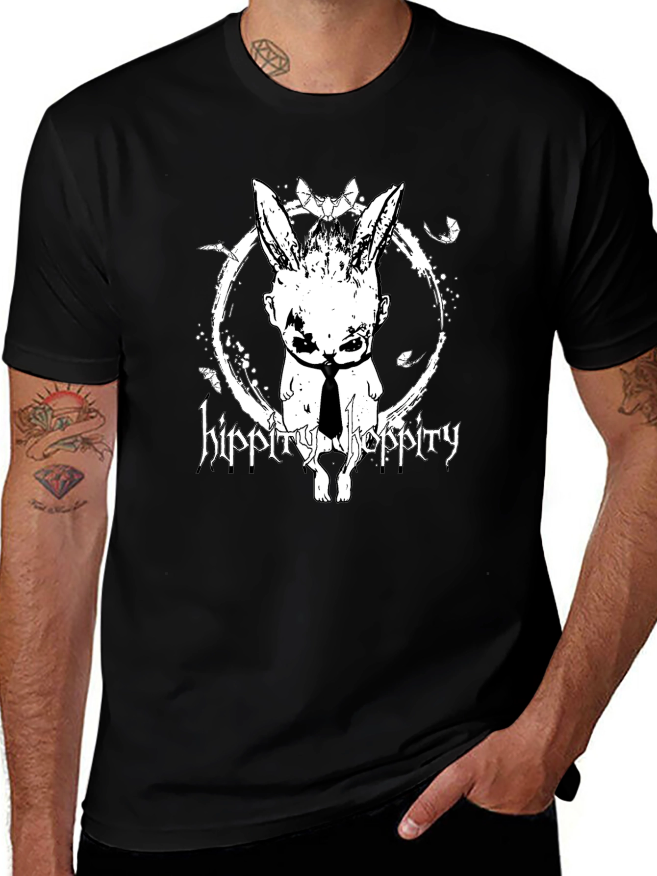 Creepy Bunny T-Shirt - Hippity Hoppity