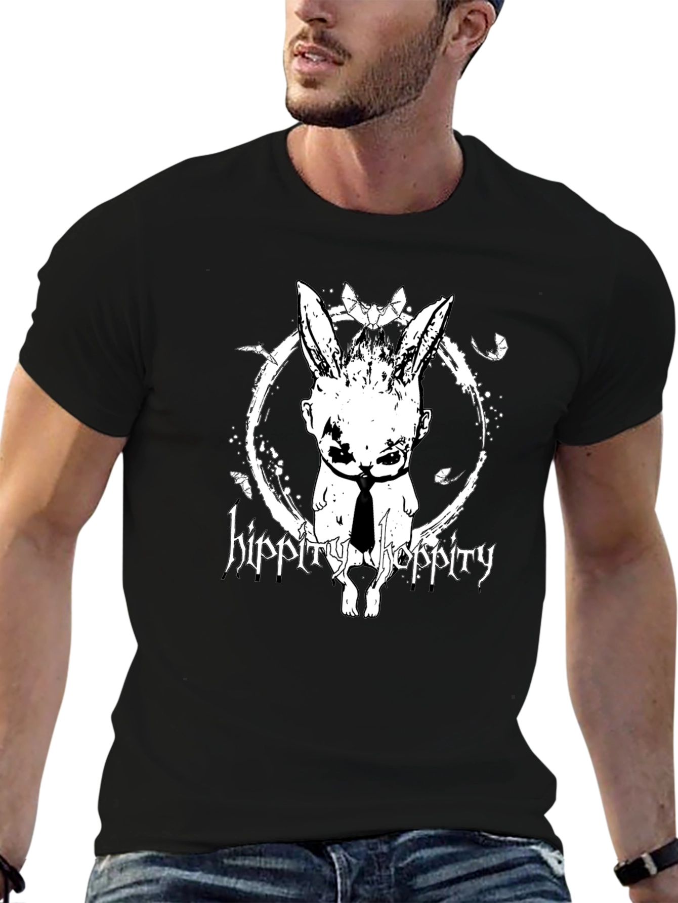 Creepy Bunny T-Shirt - Hippity Hoppity