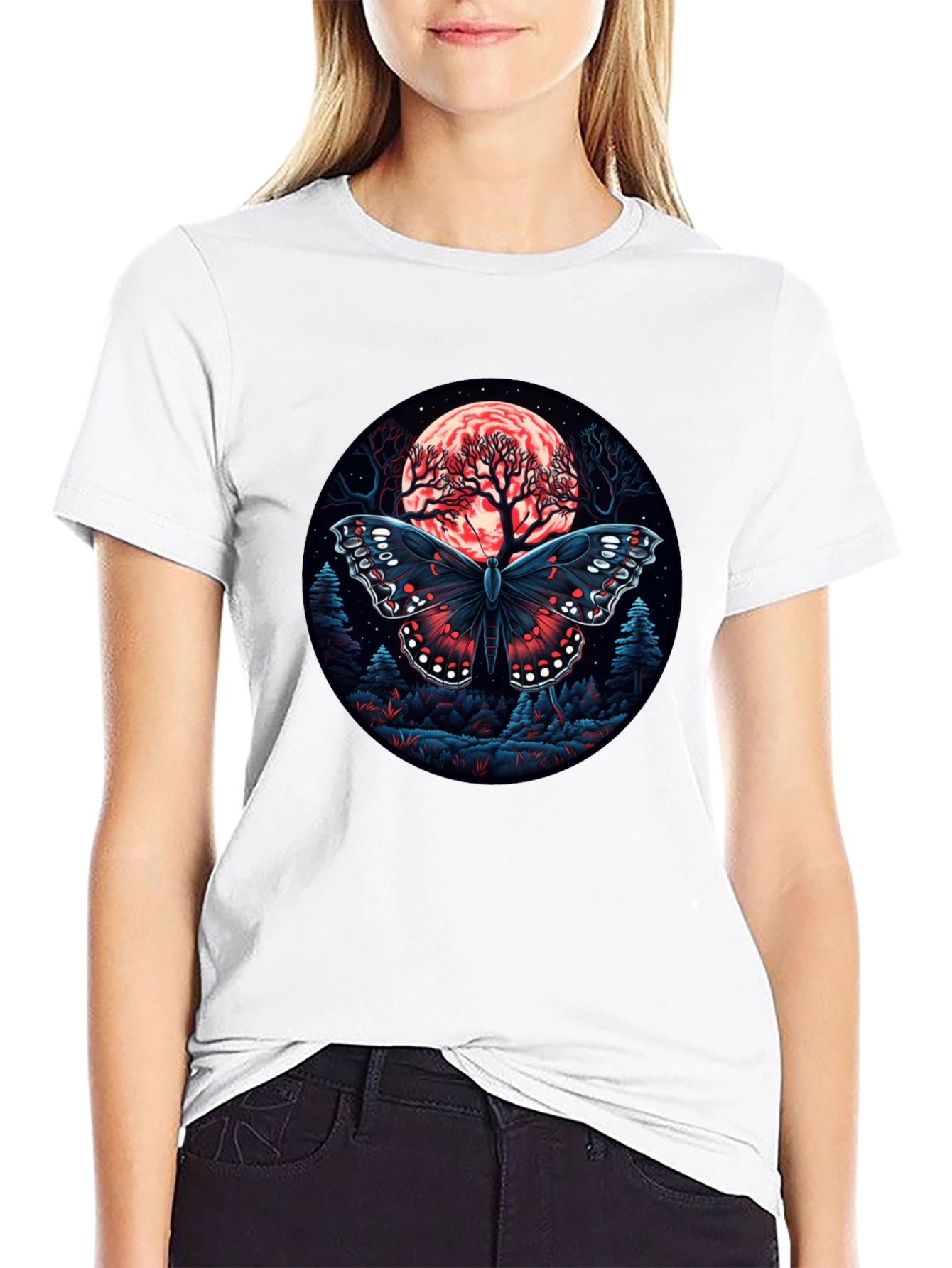 Butterfly Moon Graphic Tee