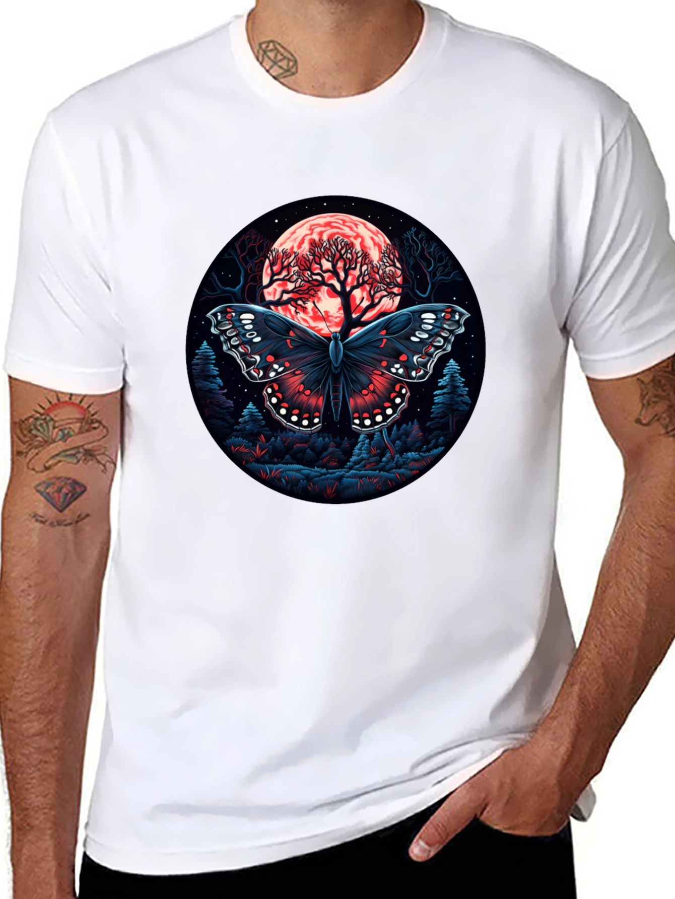 Butterfly Moon Graphic Tee