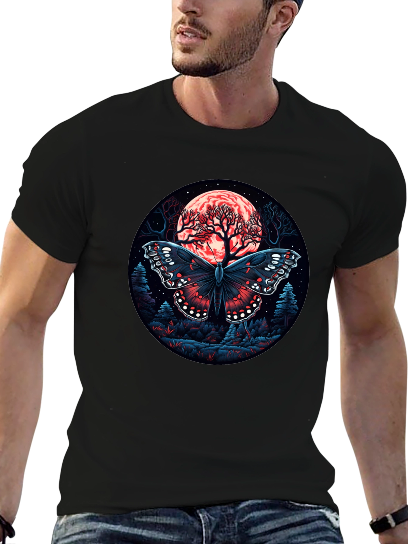 Butterfly Moon Graphic Tee