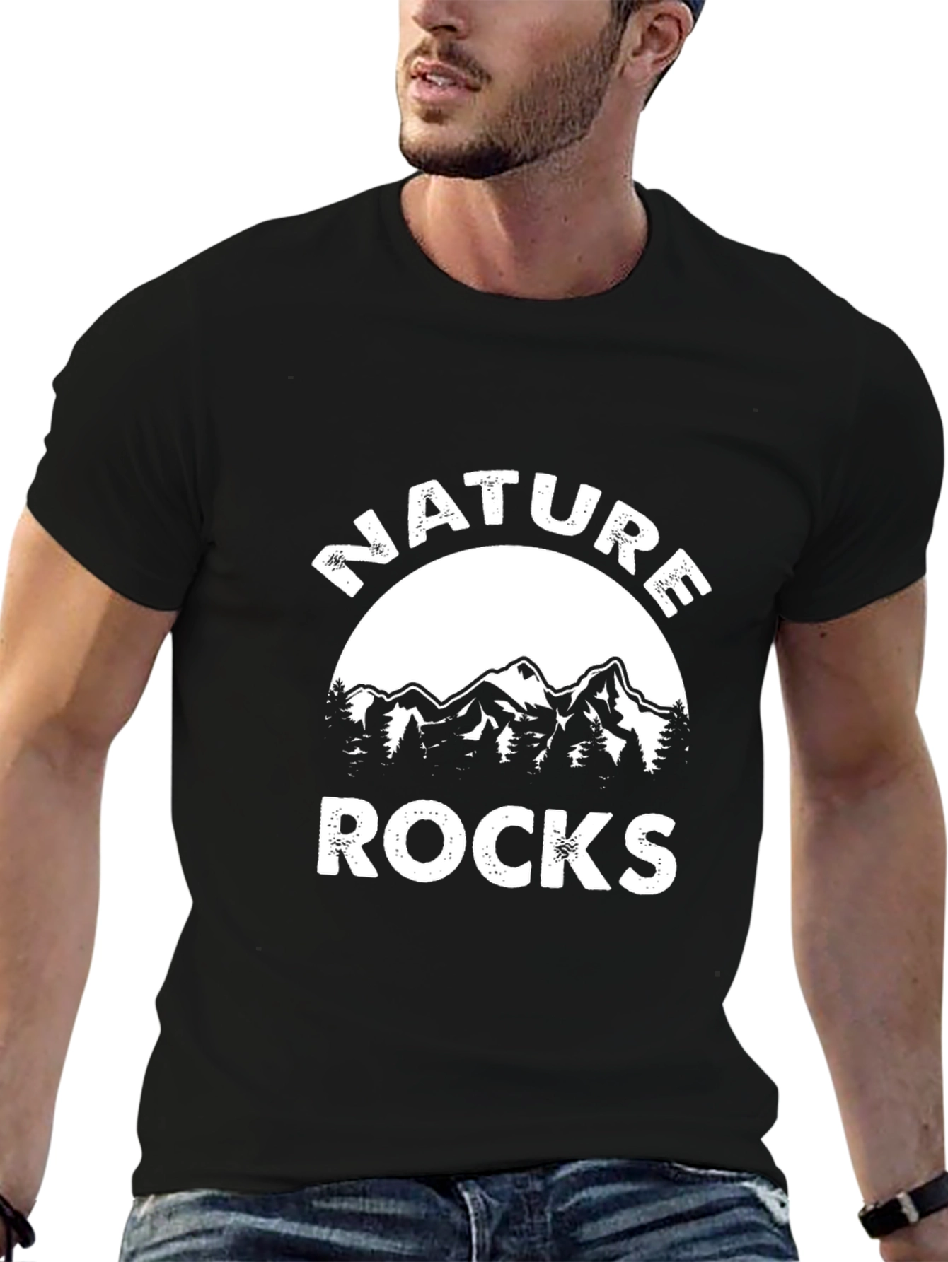 Nature Rocks Graphic Tee - Adventure Awaits