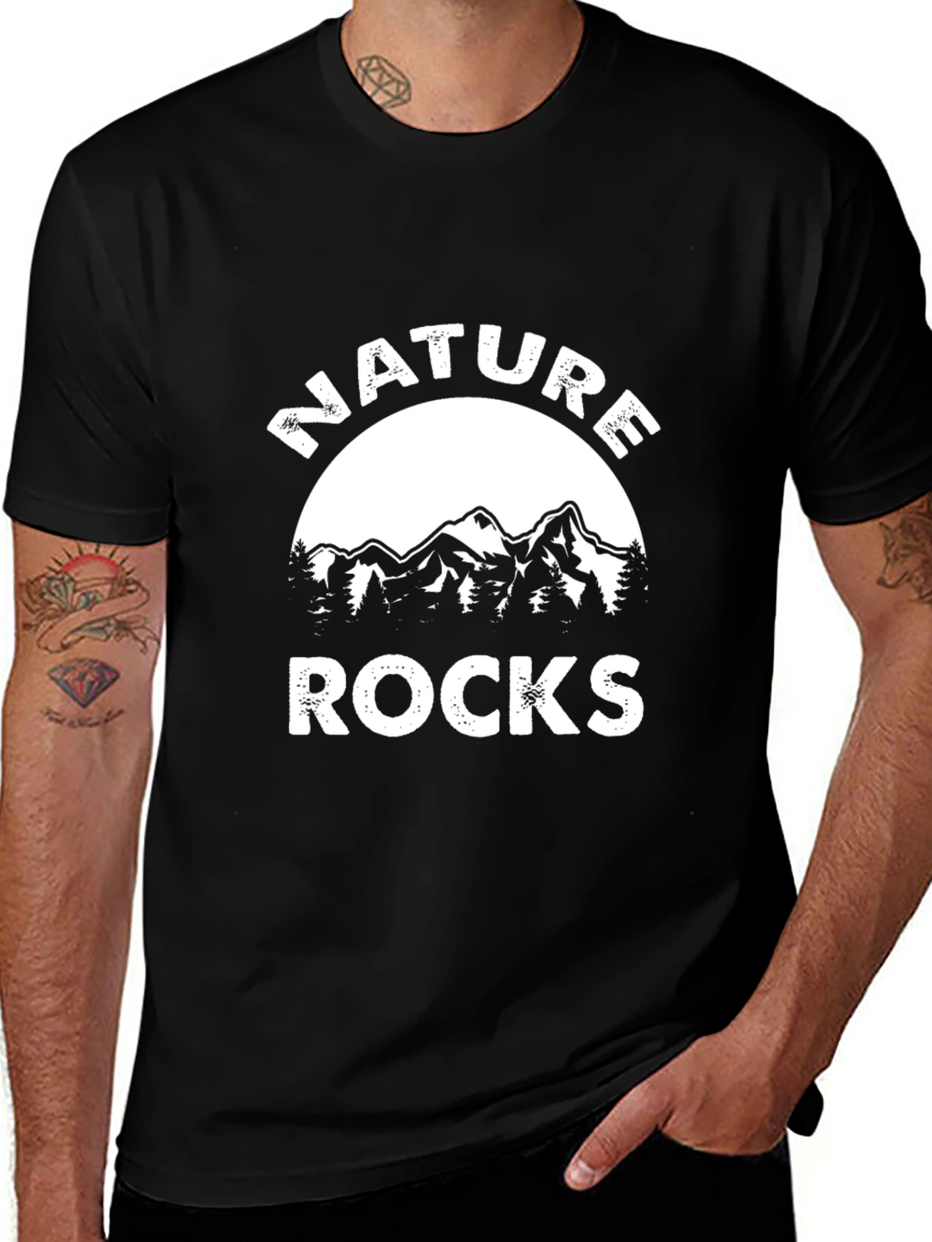 Nature Rocks Graphic Tee - Adventure Awaits