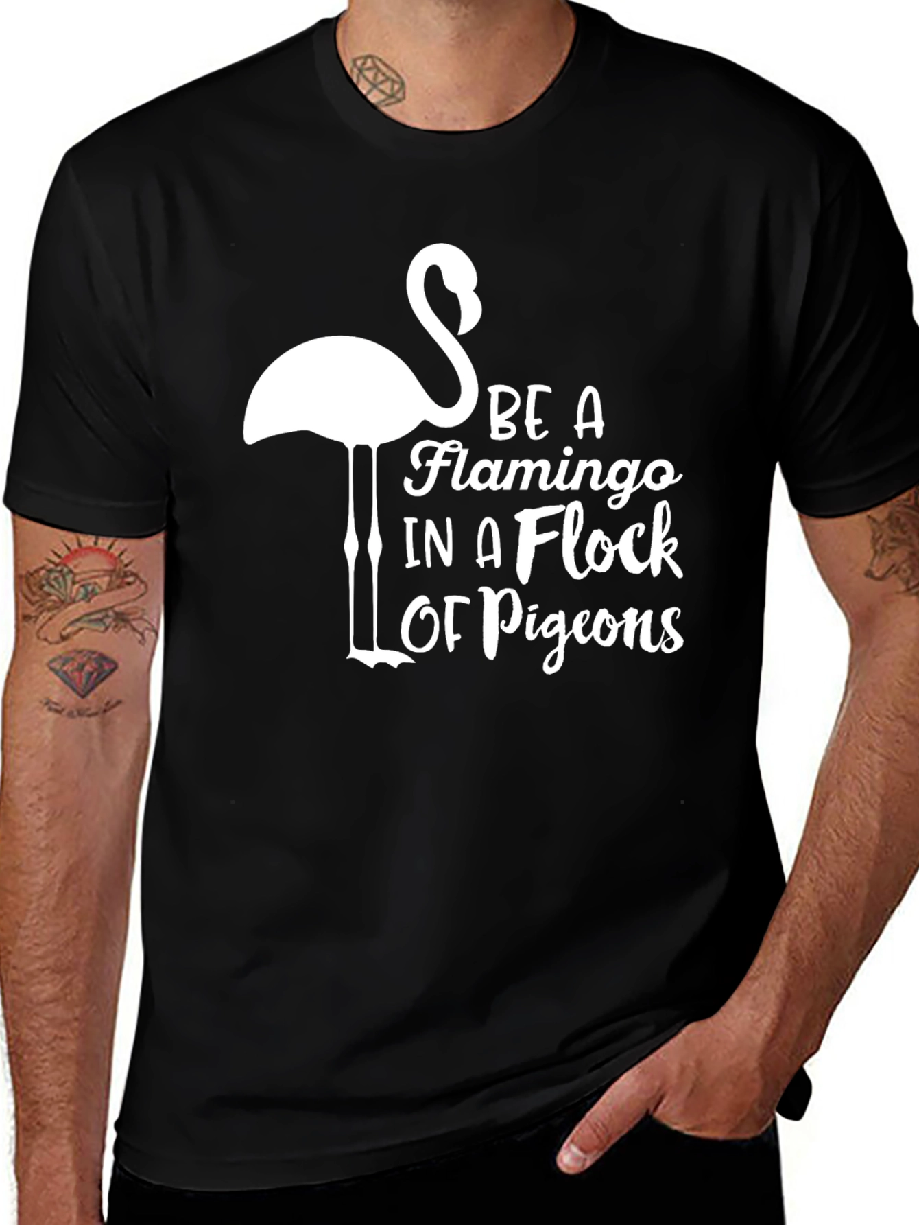 Be a Flamingo T-Shirt: Stylish Graphic Tee