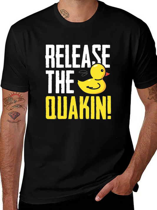 Release the Quakin Duck Graphic T-Shirt