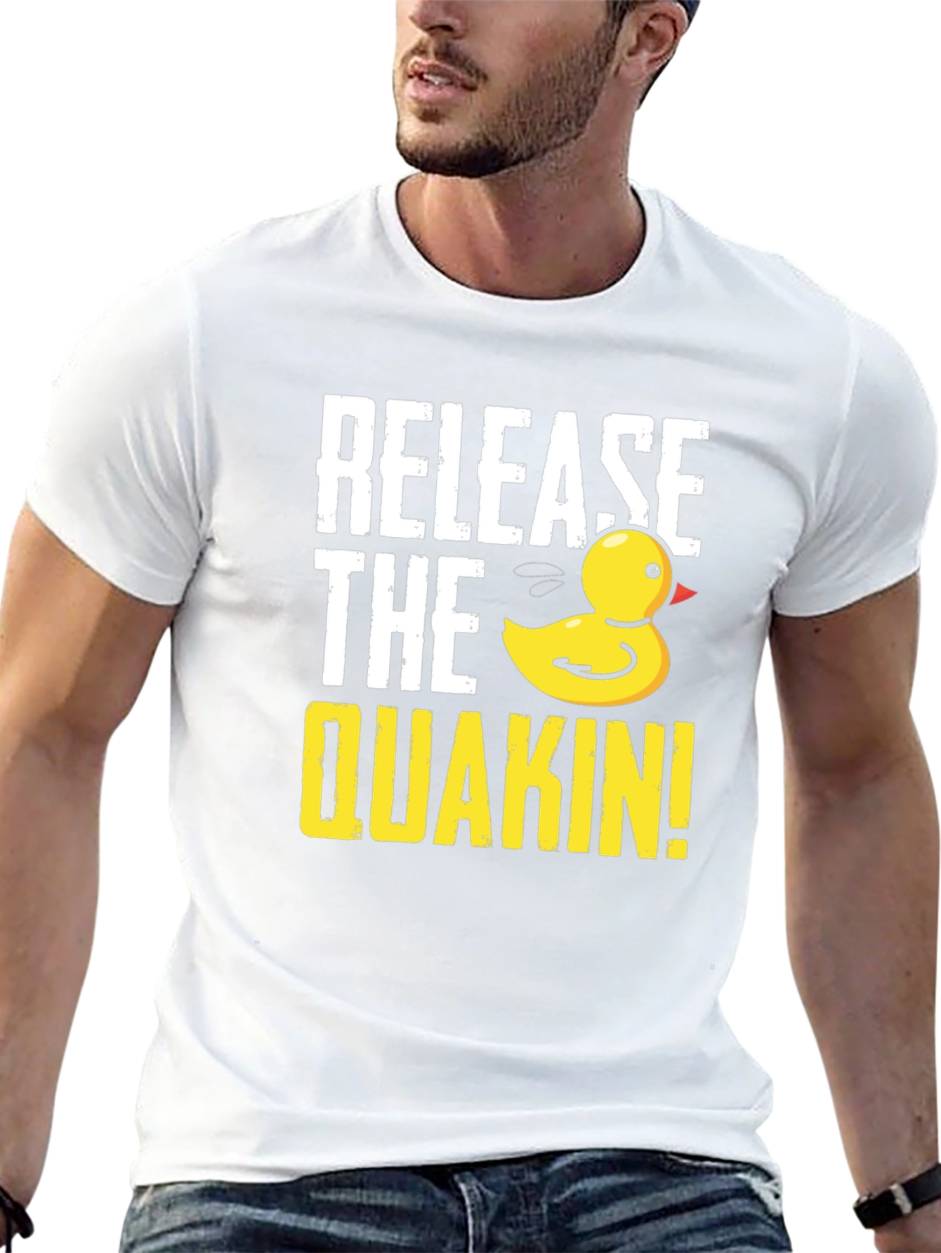 Release the Quakin Duck Graphic T-Shirt