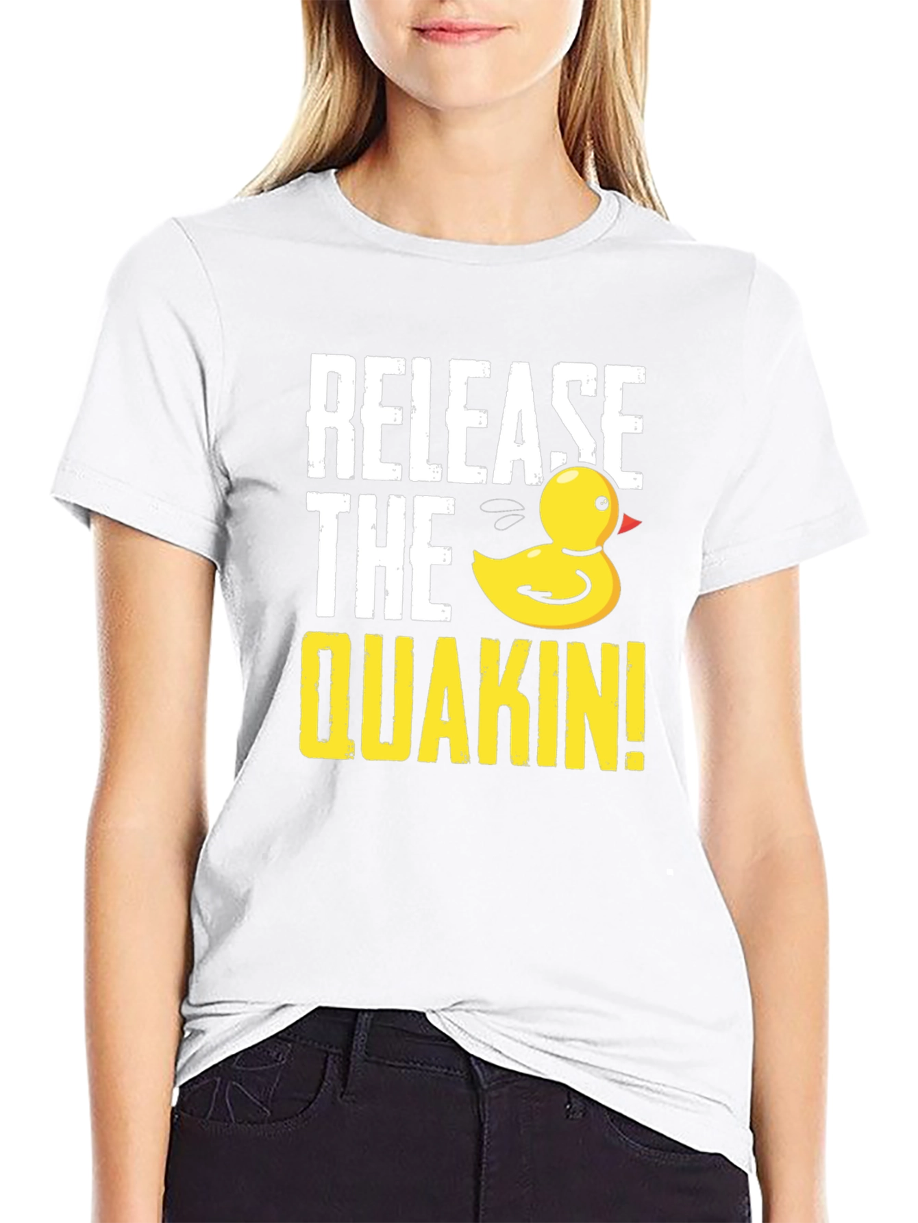 Release the Quakin Duck Graphic T-Shirt