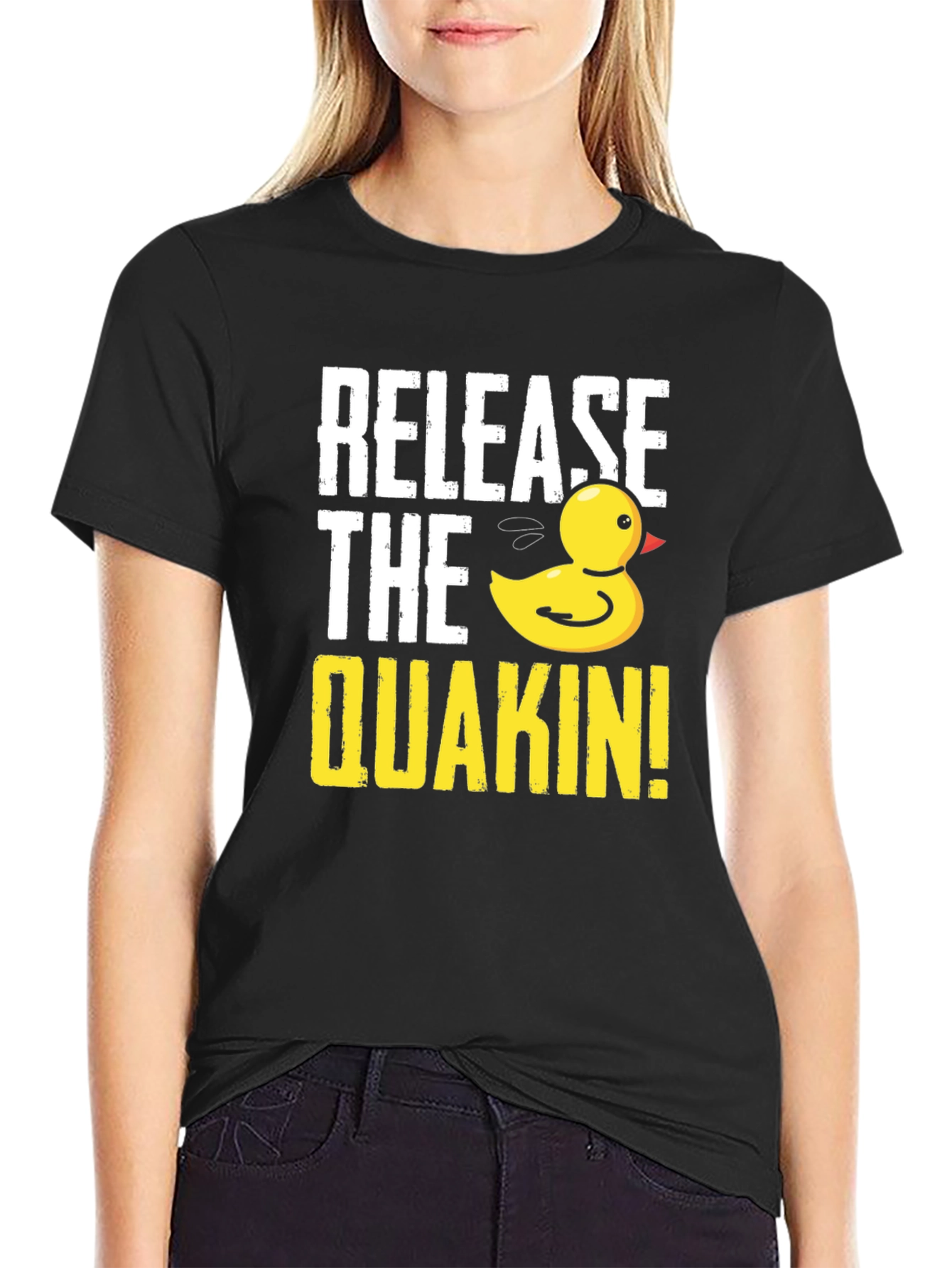 Release the Quakin Duck Graphic T-Shirt