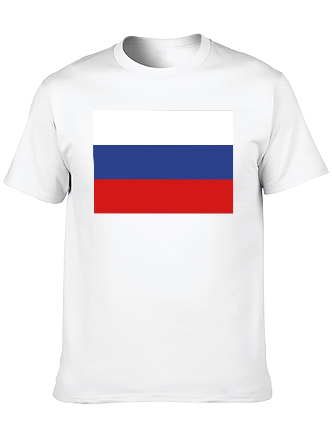 Russia Flag T-Shirt - Black