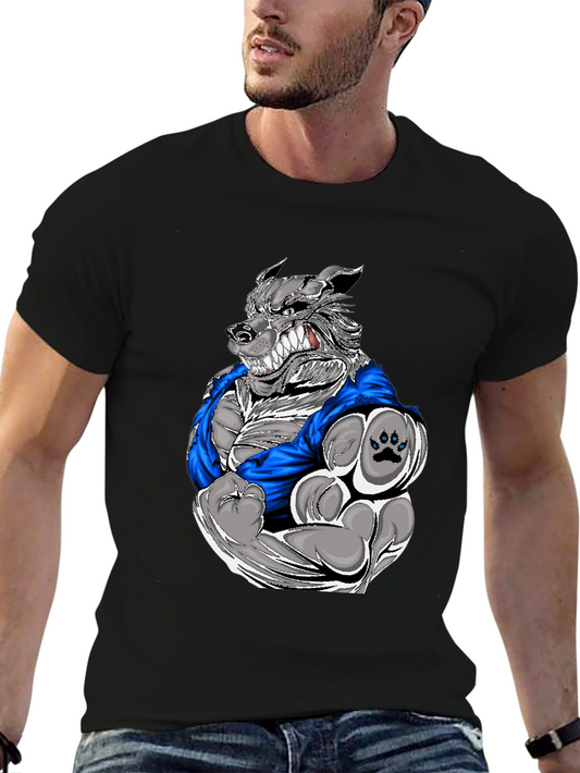 Wolf Graphic Tee - Powerful Design