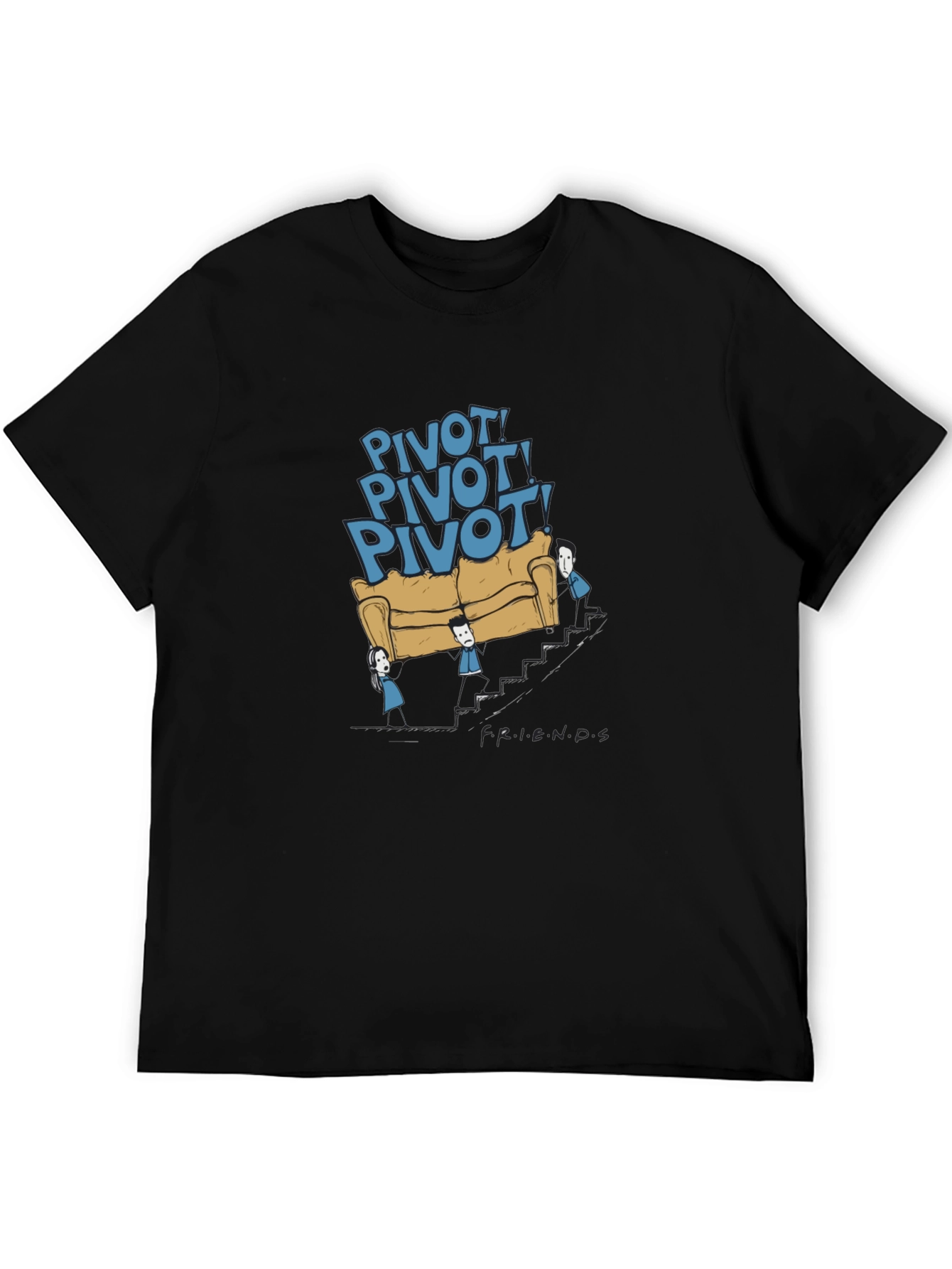 Friends TV Show Pivot Graphic Tee