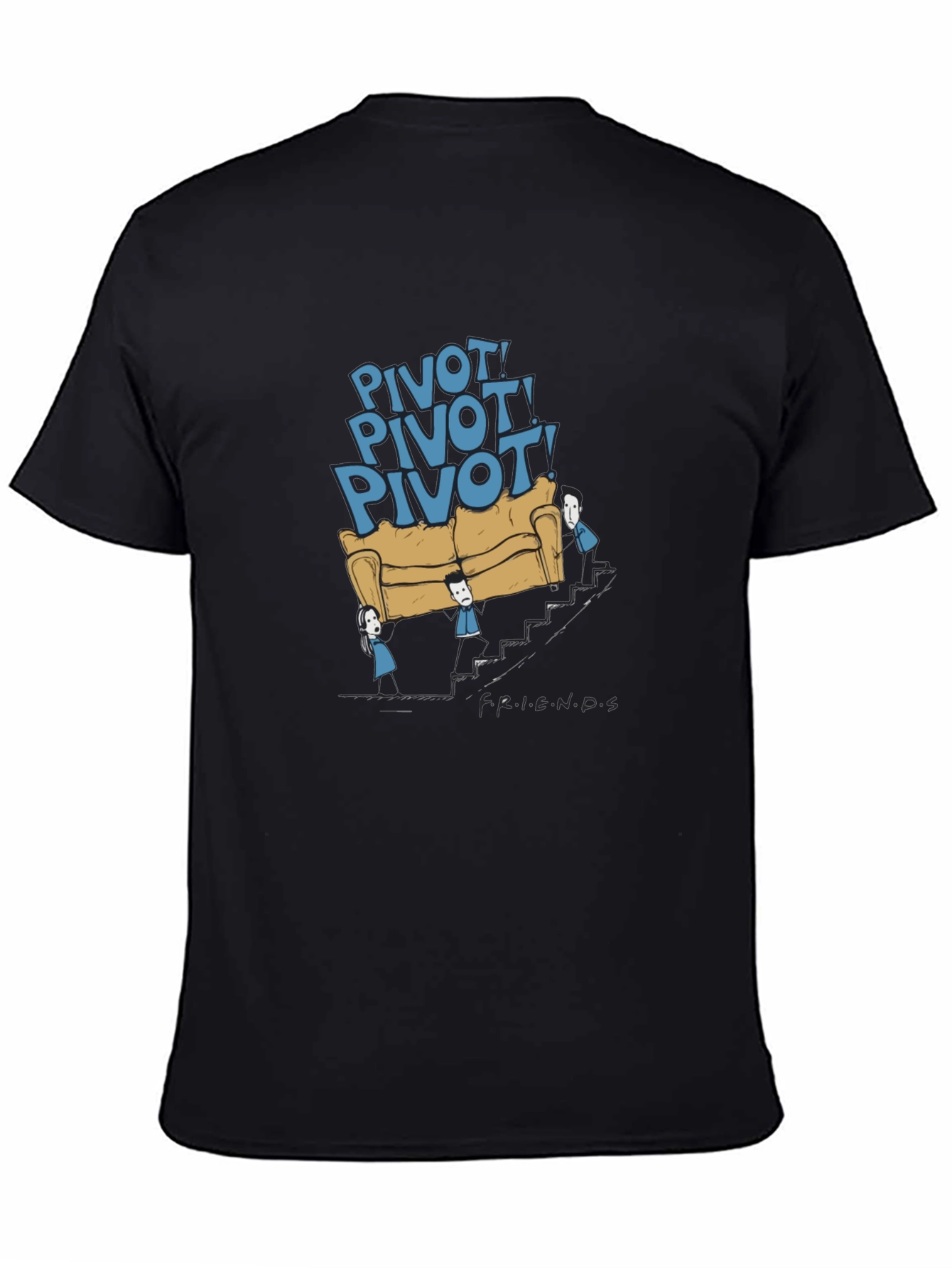 Friends TV Show Pivot Graphic Tee