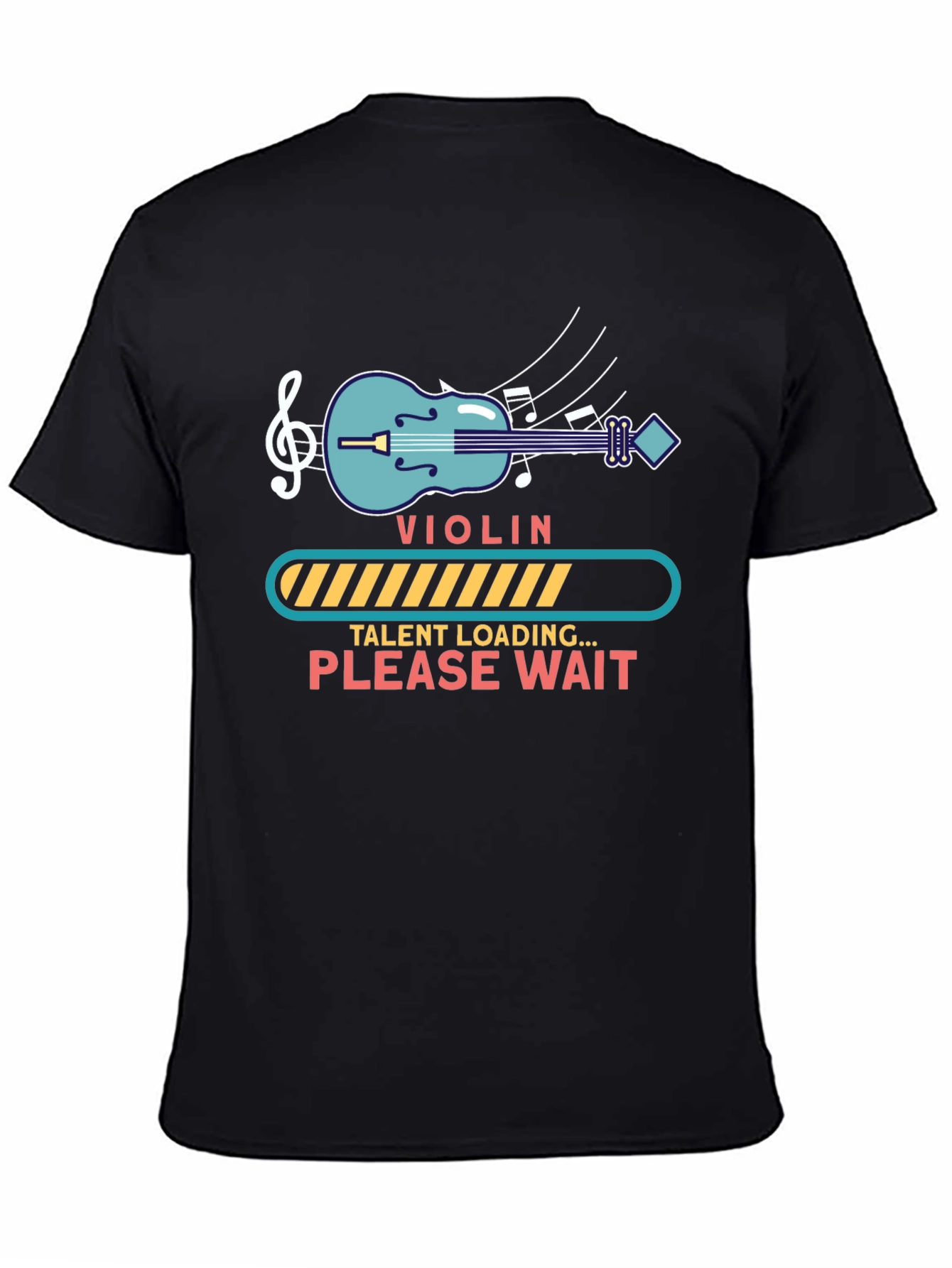 Violin Talent Loading Graphic T-Shirt - Musician Gift