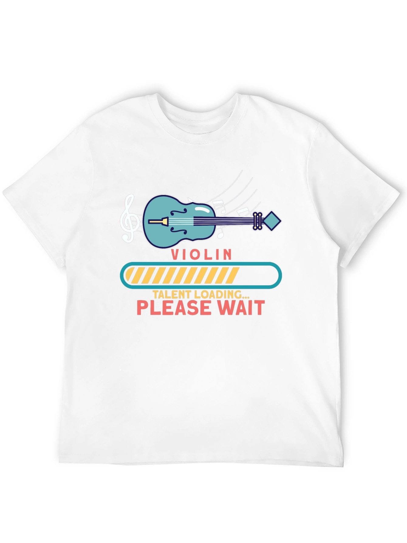 Violin Talent Loading Graphic T-Shirt - Musician Gift