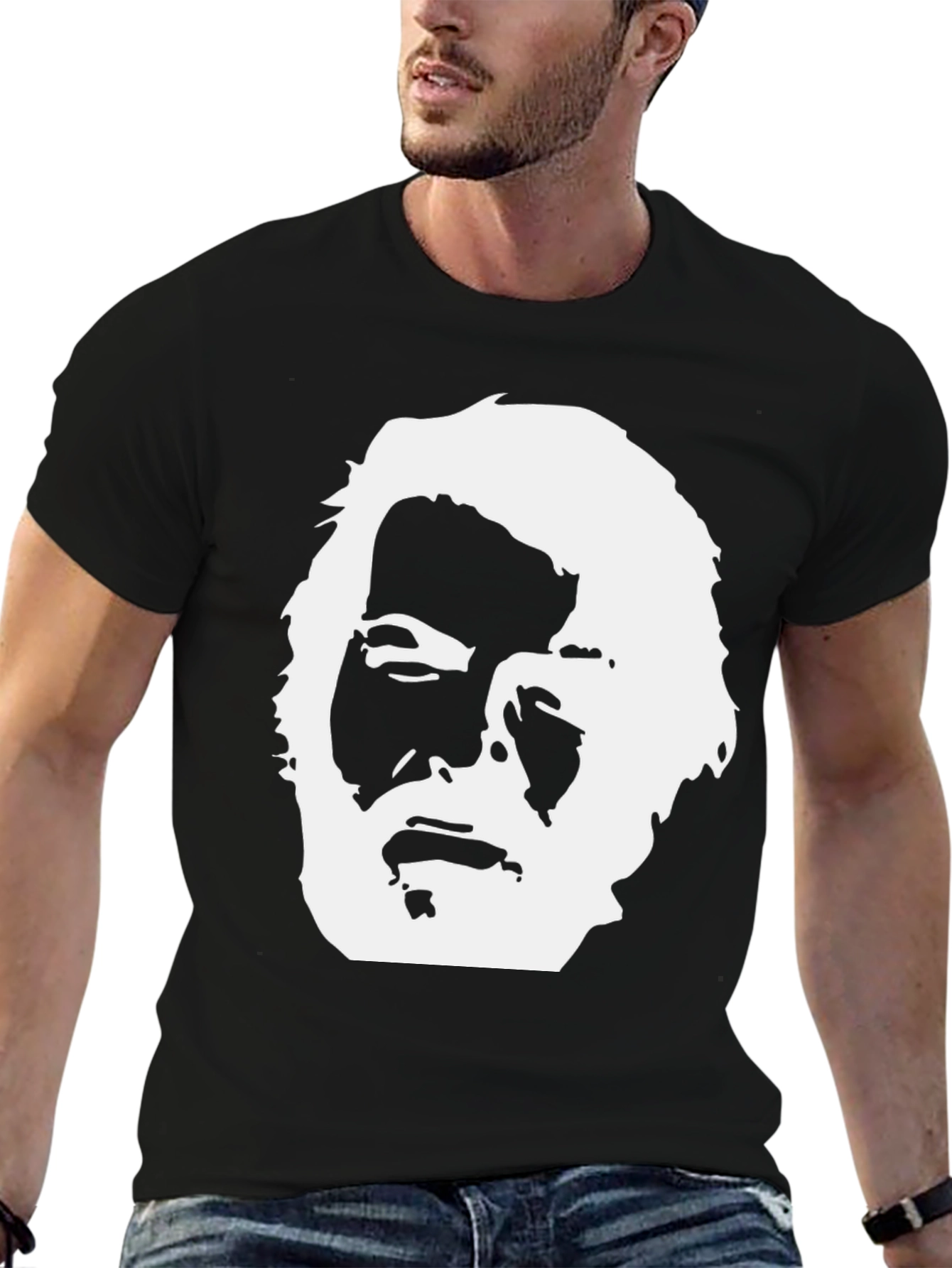 Silhouette Graphic Tee - Black