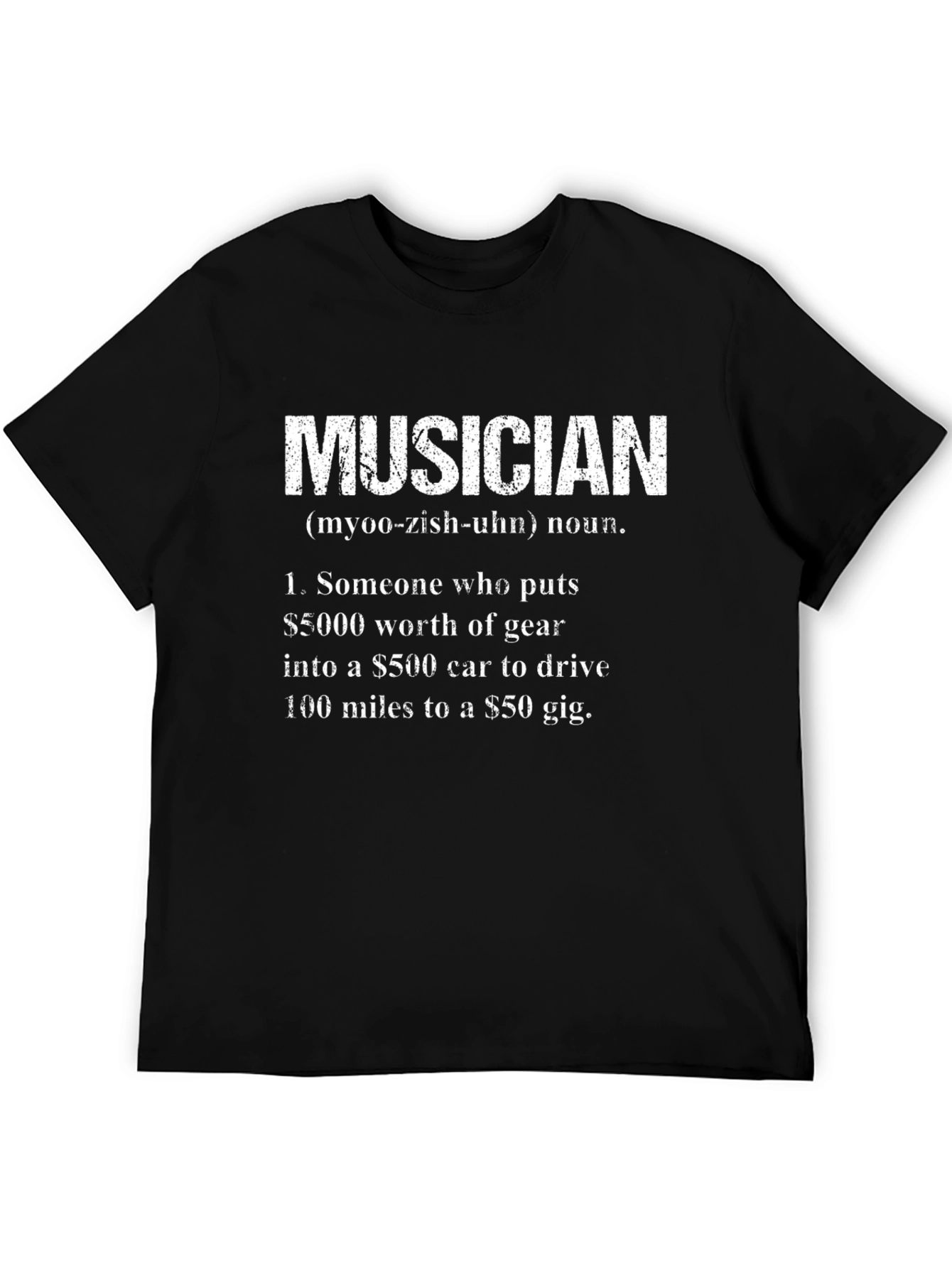 Musician Definition T-Shirt - Funny Musician Gift